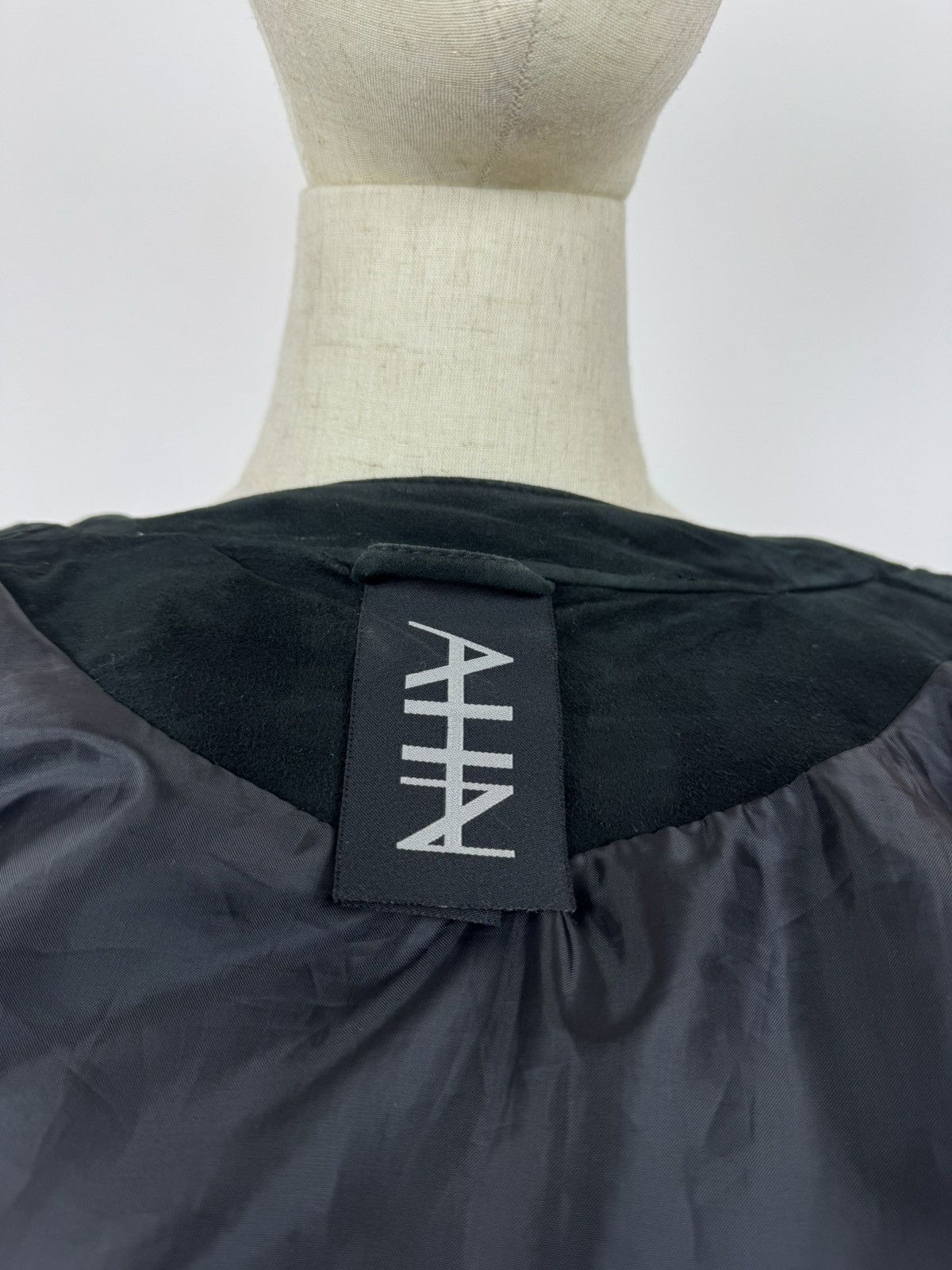 Other AHN Avant Garde Biker Leather Suede Jacket Rare Designer JKT Size M / US 6-8 / IT 42-44 - 6 Thumbnail