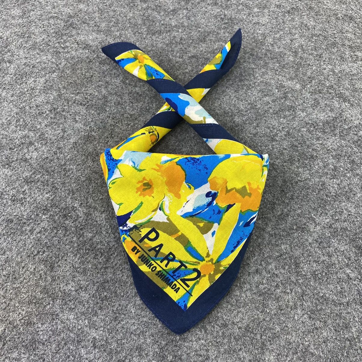 Japanese Brand × Junko Shimada × Vintage Part 2 By Junko Shimada Handkerchief / Neckerchief - B511 Size ONE SIZE - 2 Thumbnail
