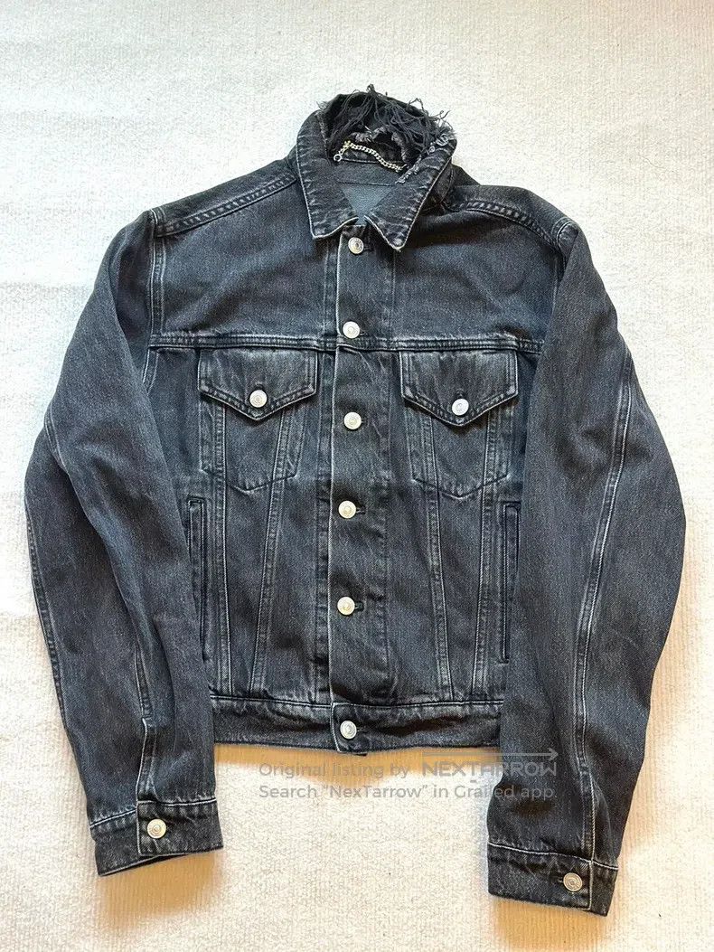 Balenciaga Balenciaga Sinners Denim Jacket Size US S / EU 44-46 / 1 - 1 Thumbnail