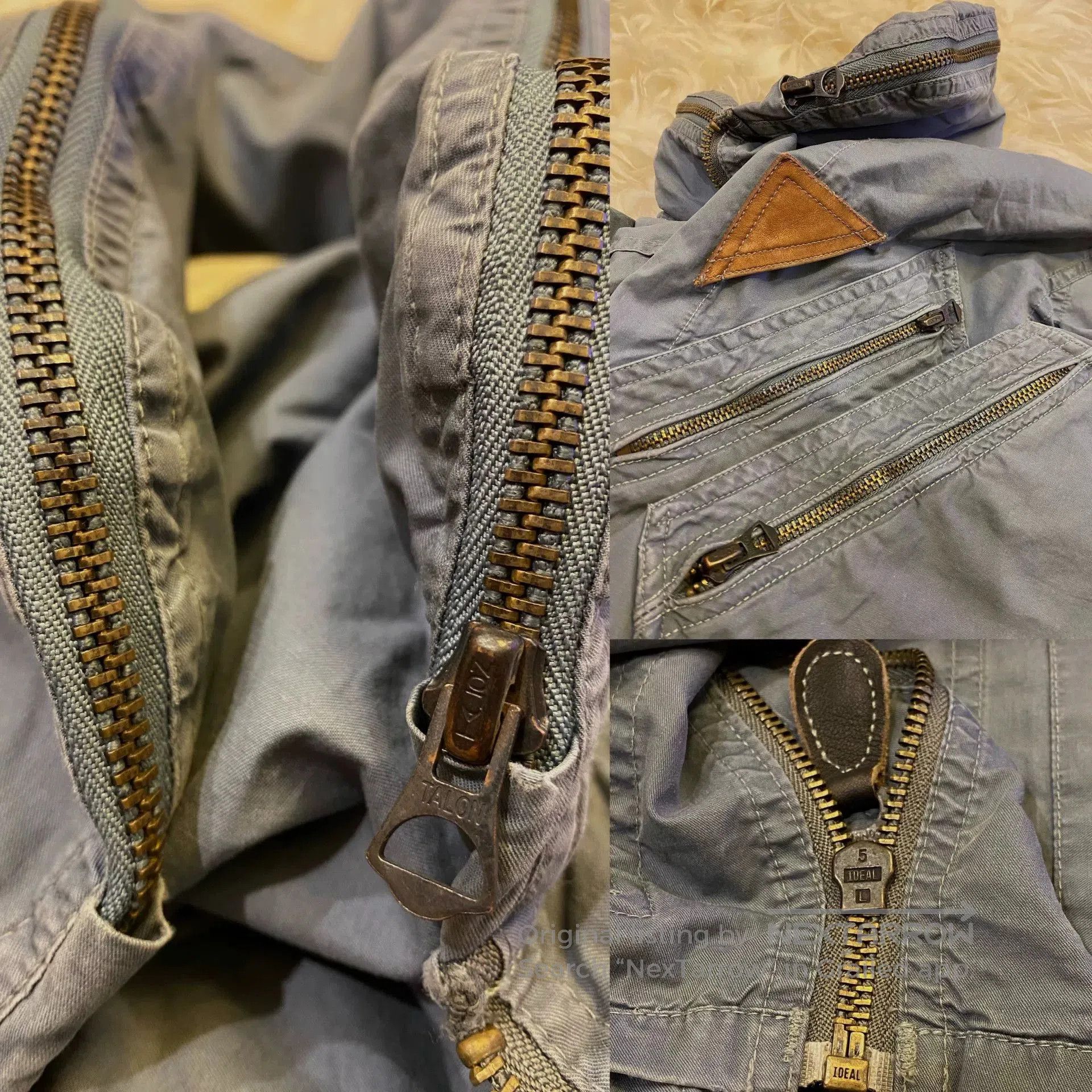 RRL Ralph Lauren rare double rl mason flight jacket. Size US M / EU 48-50 / 2 - 5 Thumbnail