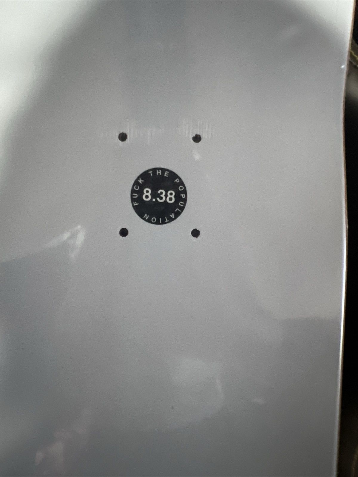 Fuck The Population FTP 3D logo deck Size ONE SIZE - 4 Thumbnail