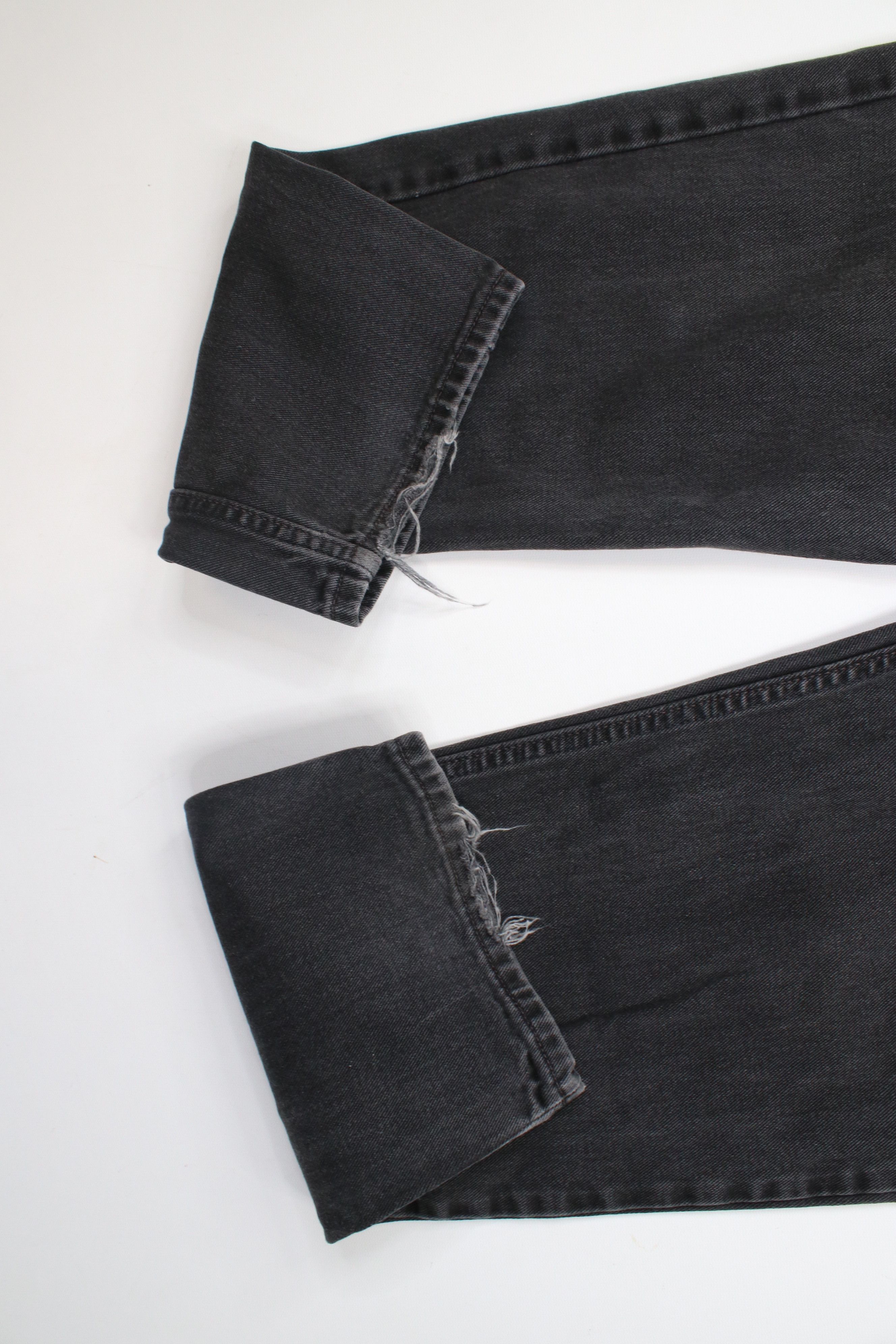 Levi's Vintage Y2K 2003 Levis 550 Relaxed Fit Denim Jeans Black USA Size US 34 / EU 50 - 5 Thumbnail