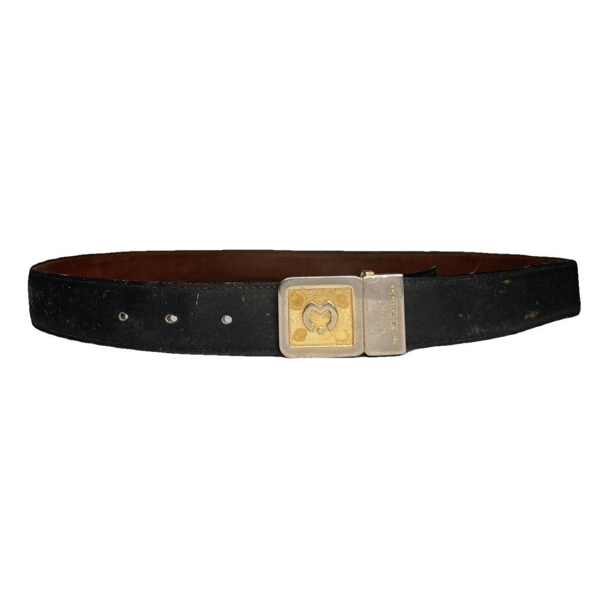 Other Mila Schön Concept Black Leather Belt Size ONE SIZE - 1 Thumbnail