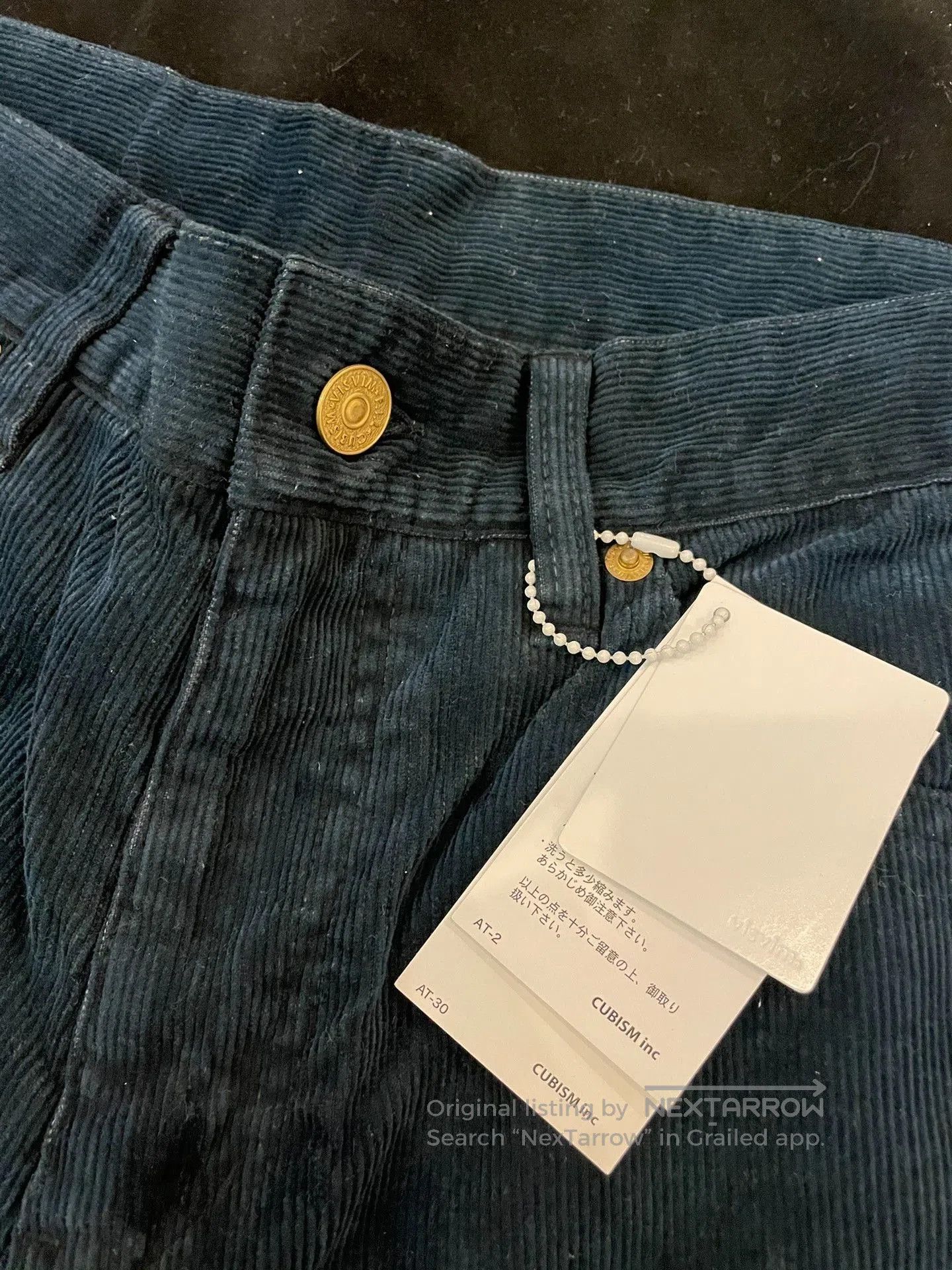 Visvim visvim ict 14ss Indigo Corduroy Pants. Size US 30 / EU 46 - 2 Thumbnail