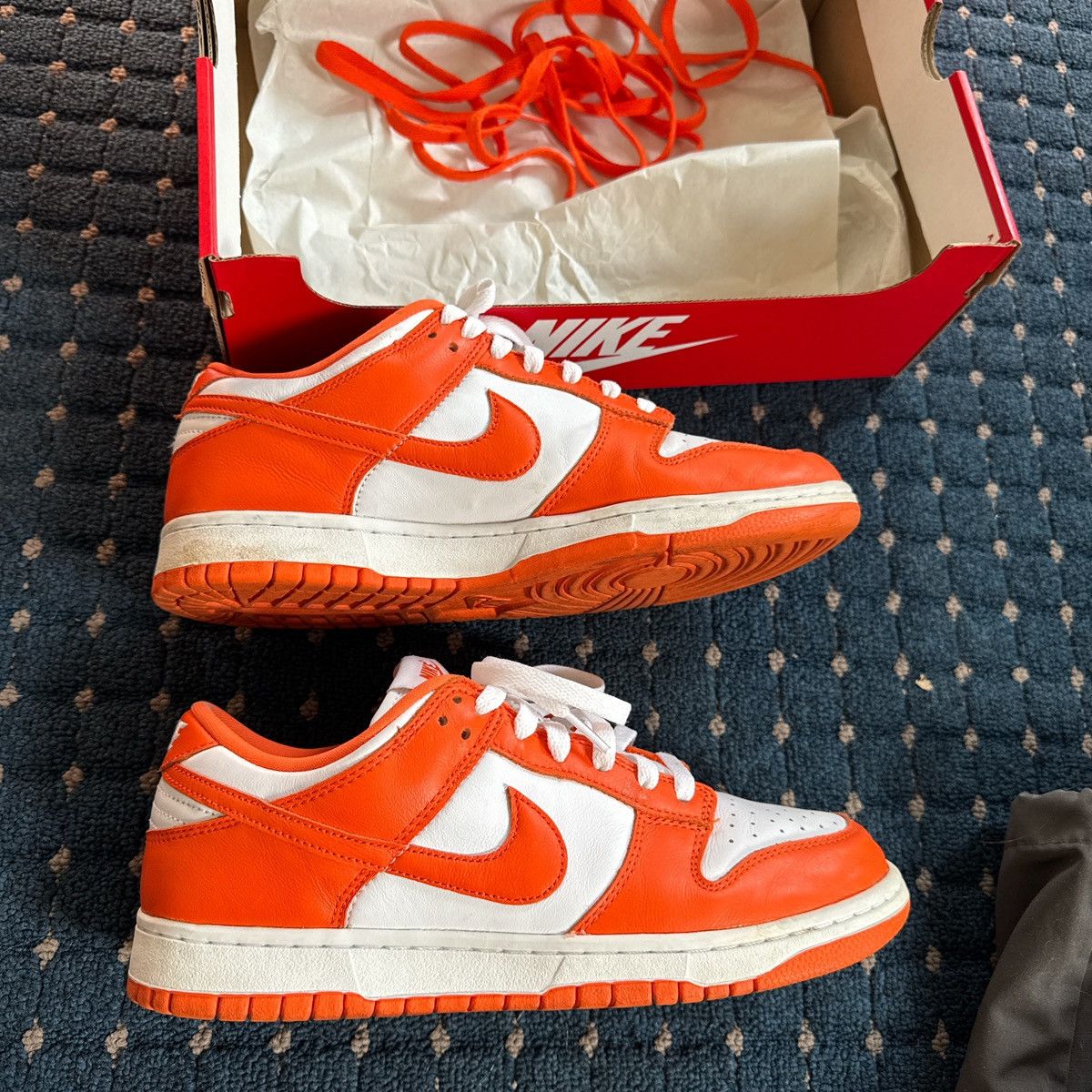 Nike Nike Dunk Low Syracuse Size US 9 / EU 42 - 4 Thumbnail
