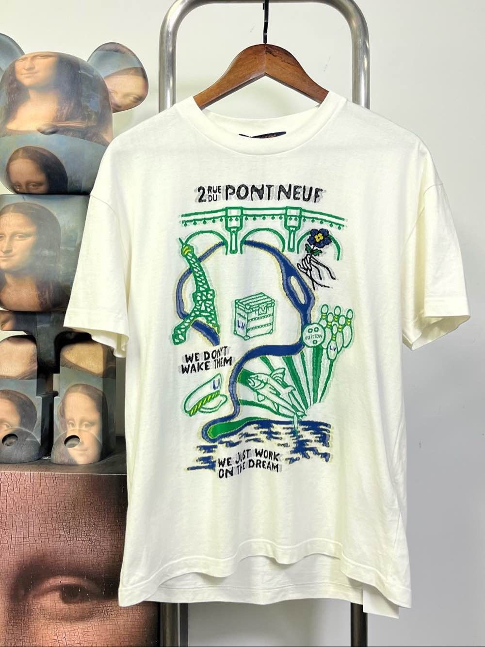 Louis Vuitton Louis Vuitton Pont Neuf Graphic T-Shirt Size S Size US S / EU 44-46 / 1 - 1 Thumbnail