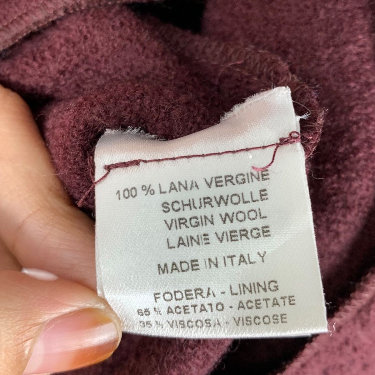 Vintage Vintage PIMLICO Italian Designer Made In Italy Coat Jacket Size S / US 4 / IT 40 - 9 Thumbnail