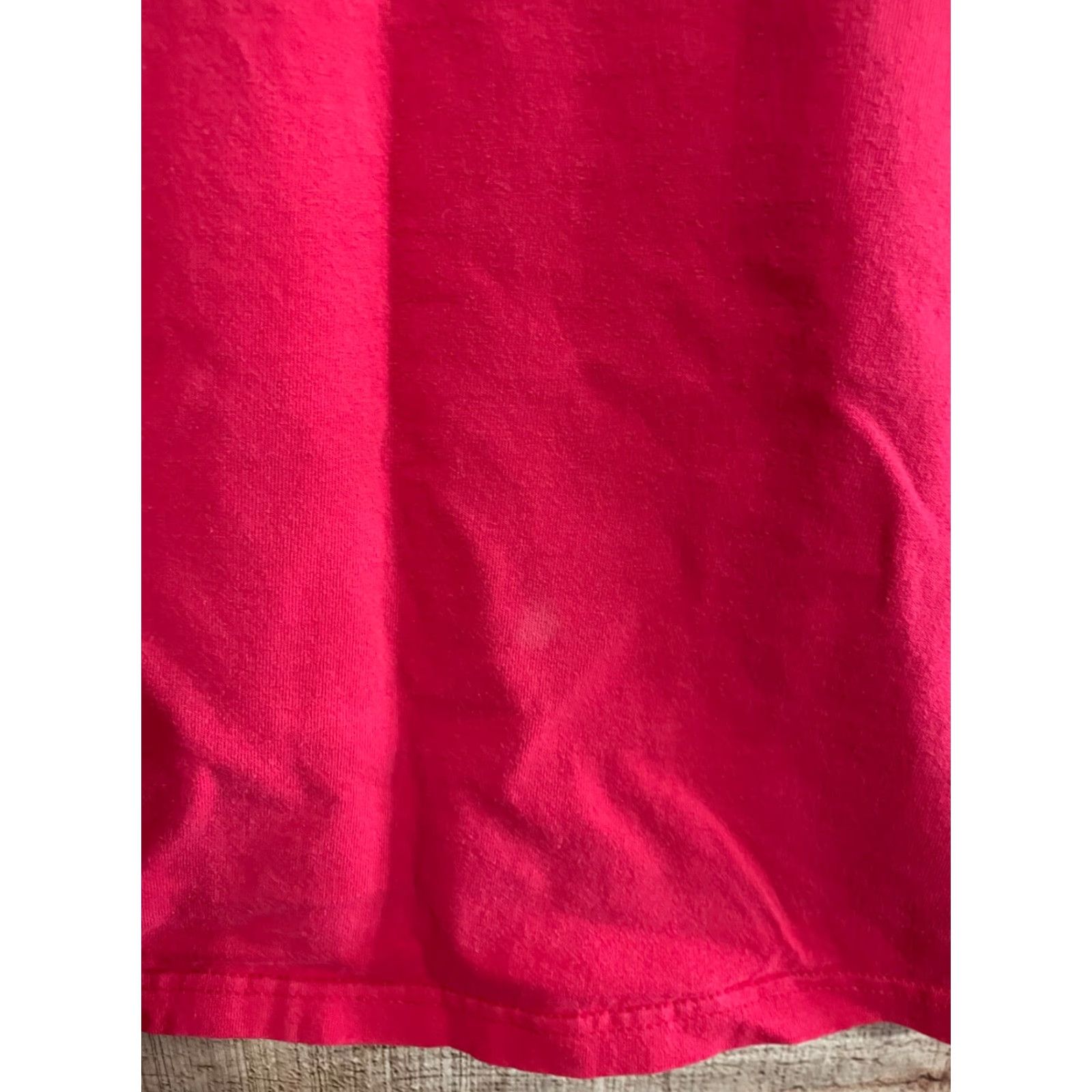 Nike VINTAGE Nike center swoosh shirt Mens T-Shirt 2XL Red Flames Nike silver tag Size US XXL / EU 58 / 5 - 2 Thumbnail