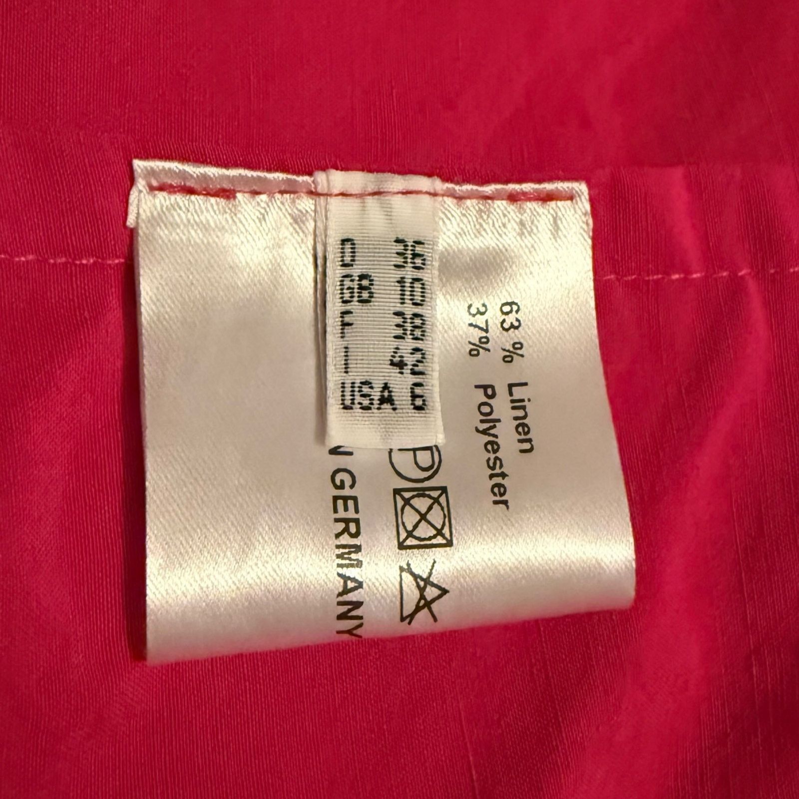 Other Katharina Hovman Collared Shirt Jacket Hot Pink - Size US 6 Size M / US 6-8 / IT 42-44 - 7 Thumbnail