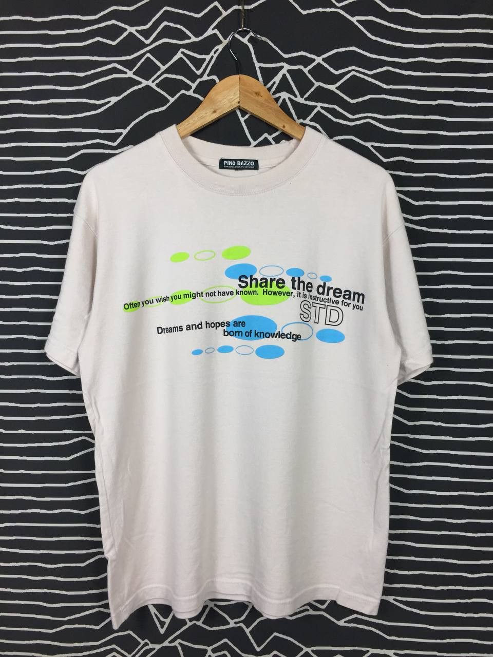 Japanese Brand × Vintage Pino Bazzo Achieve Full Domination Of Style Tee Size US XL / EU 56 / 4 - 2 Thumbnail