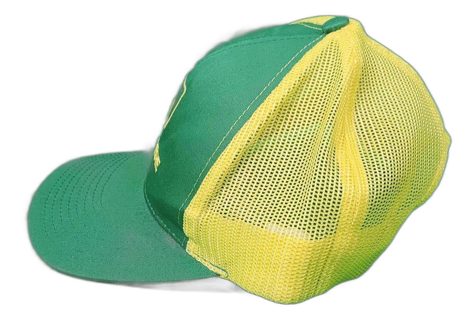 John Deere John Deere Green and Yellow Mesh-Back Cap Size ONE SIZE - 2 Thumbnail