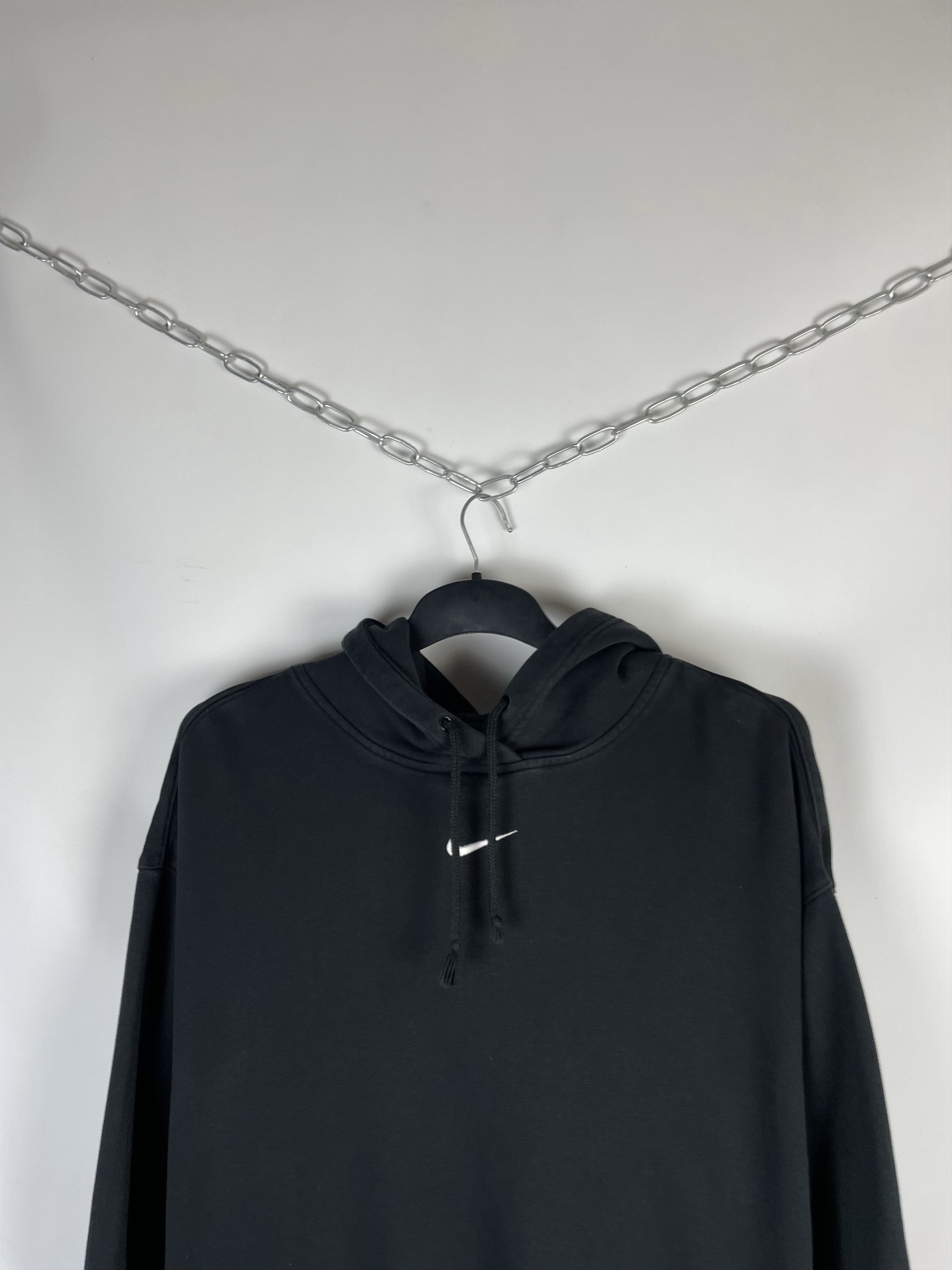 Nike Vintage Nike swoosh hoodie sweatshirt Size US XL / EU 56 / 4 - 3 Thumbnail