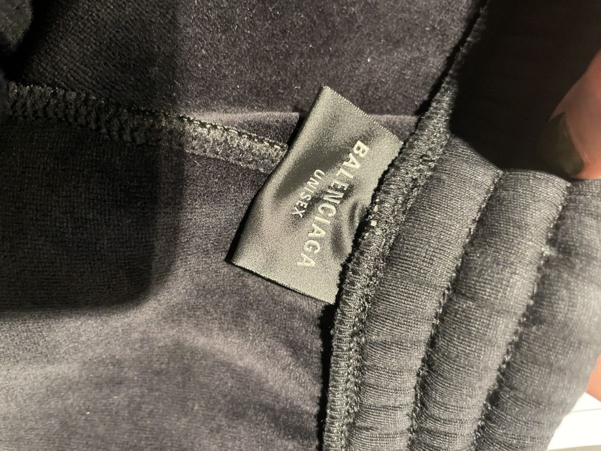 Balenciaga COTTON SWEATPANTS IN BLACK Size 26" / US 2 / IT 38 - 3 Thumbnail
