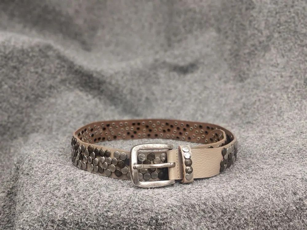 Vintage Leather LGB Punk Emo Rock Goth hysteric Y2K belt
