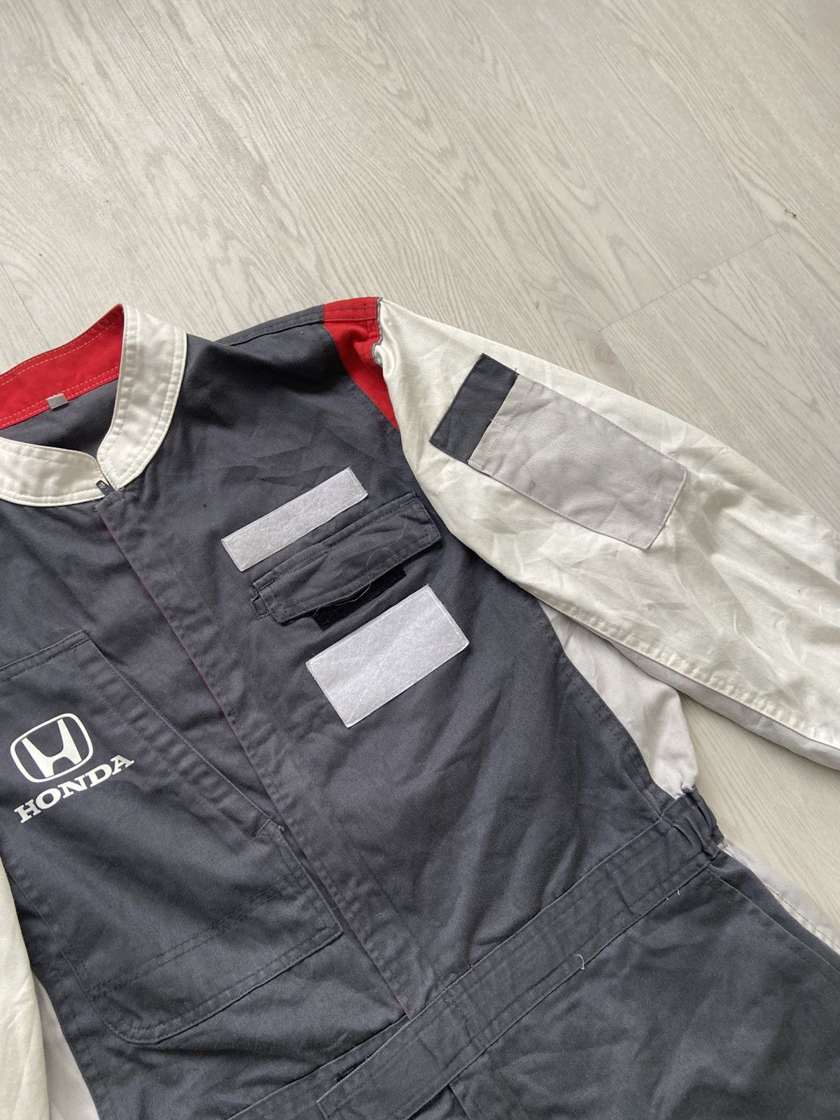 Honda × Sports Specialties Vintage 1990’s Honda Racing Service Man Coverall Size US 34 / EU 50 - 5 Thumbnail