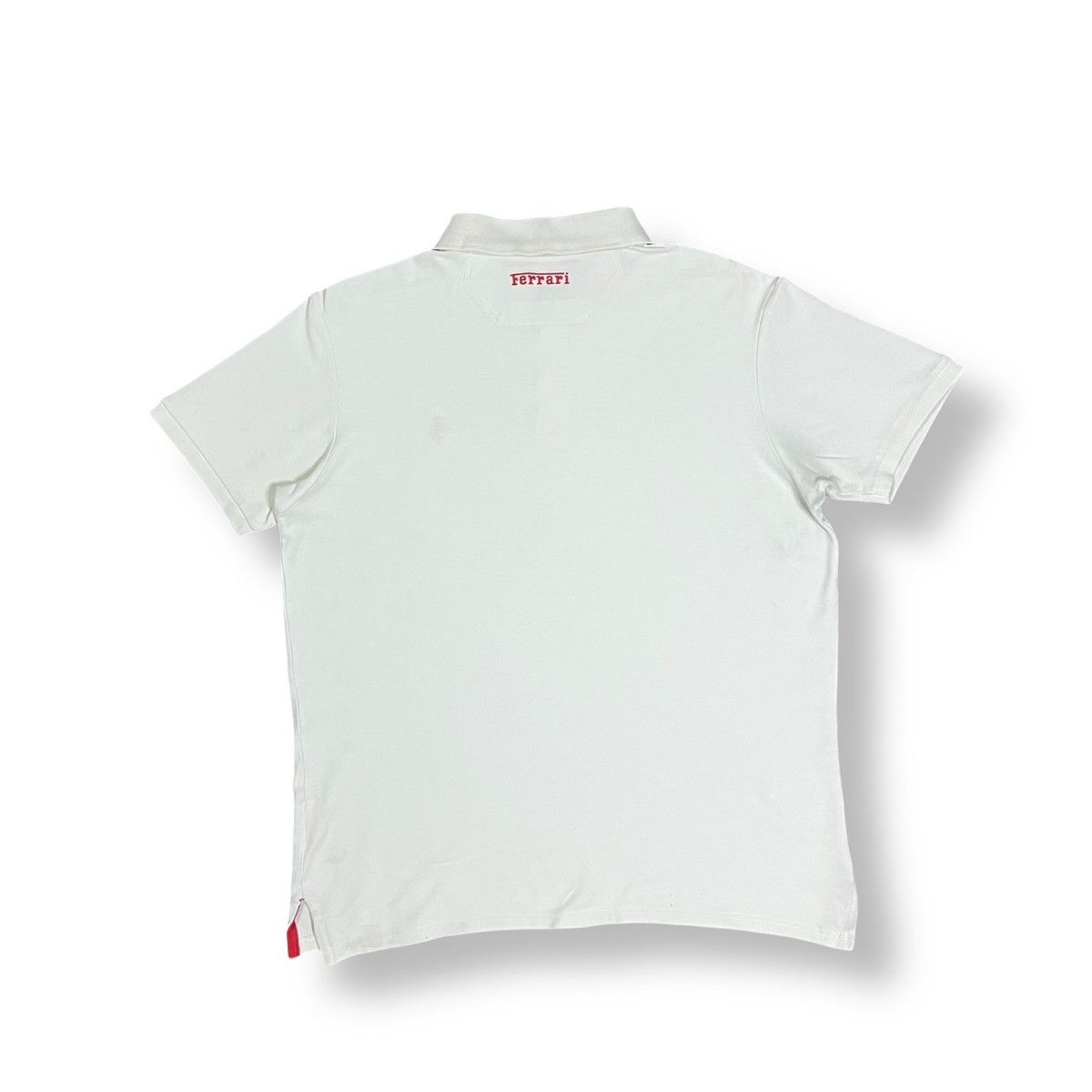 Ferrari White Ferrari Polos Size US L / EU 52-54 / 3 - 4 Thumbnail