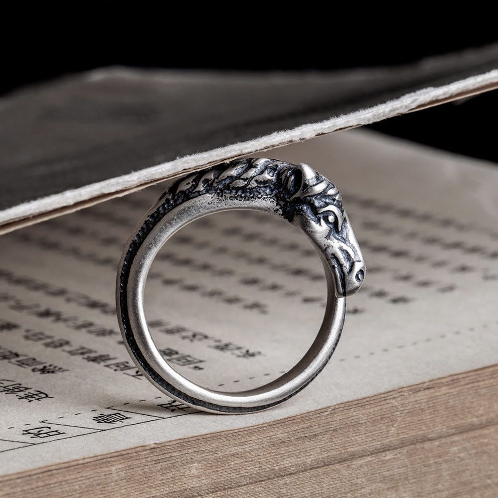 Jewelry Horse Crazy Jewelry Rings Open Size Chrome Ring (Size 7-13) Size ONE SIZE - 4 Thumbnail