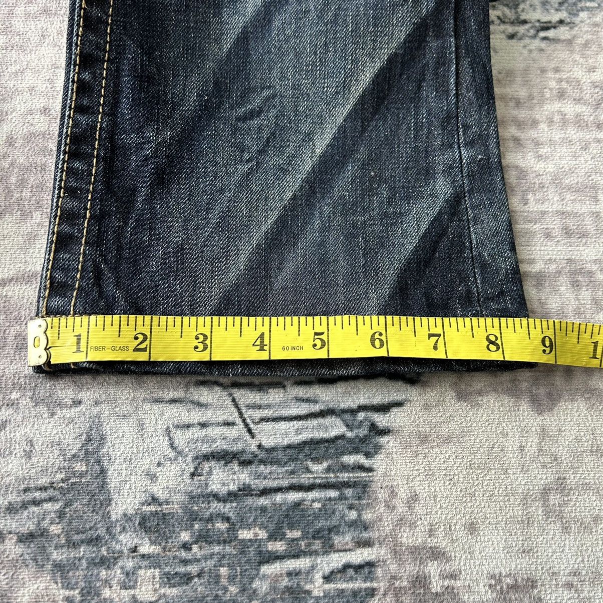 If Six Was Nine Lolita Y2k Design Flared Jeans Size 30" / US 8 / IT 44 - 22 Thumbnail