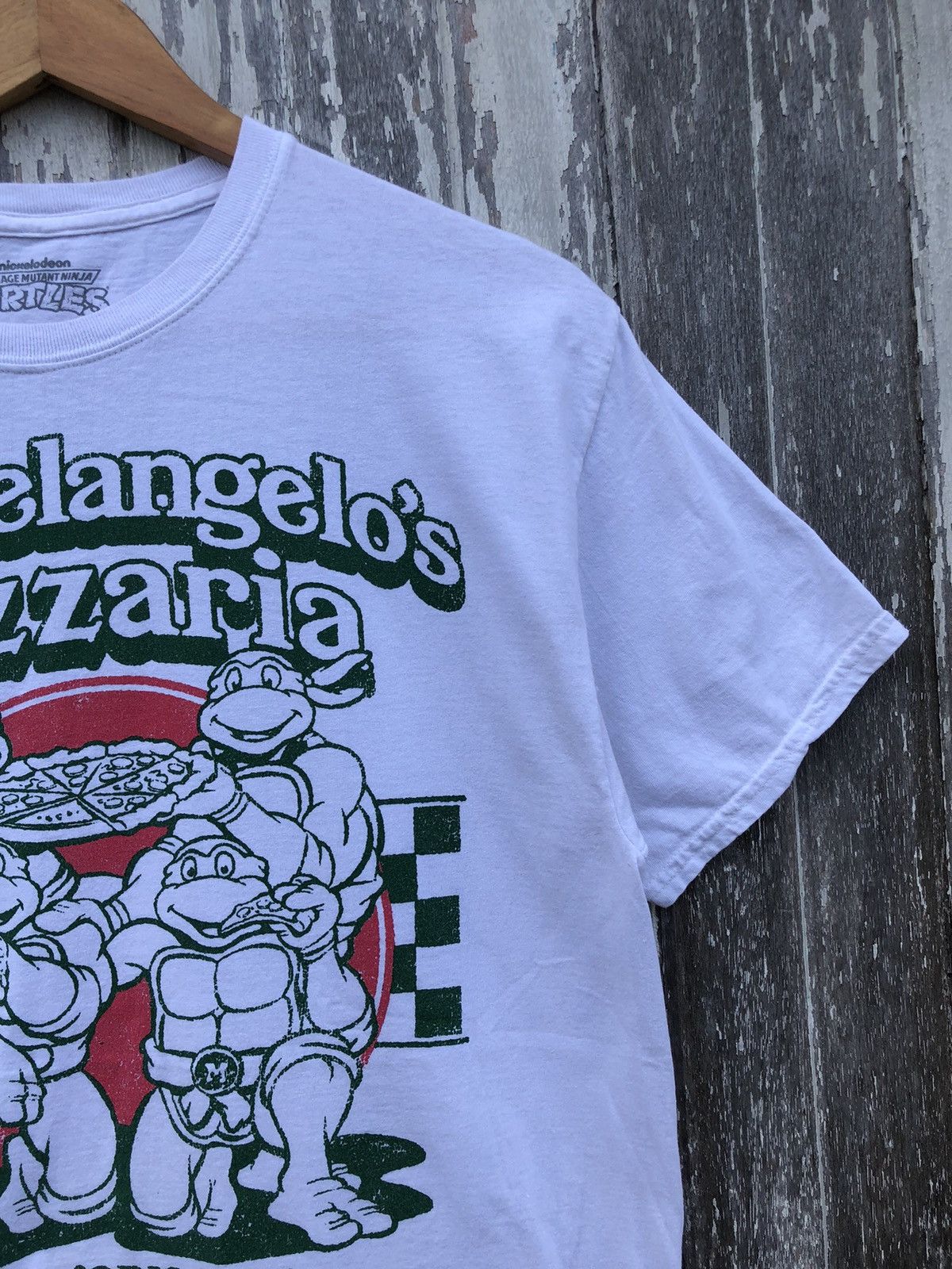 Cartoon Network Teenage Mutant Ninja Turtles Michelangelo Pizzaria Tee Size US M / EU 48-50 / 2 - 7 Thumbnail