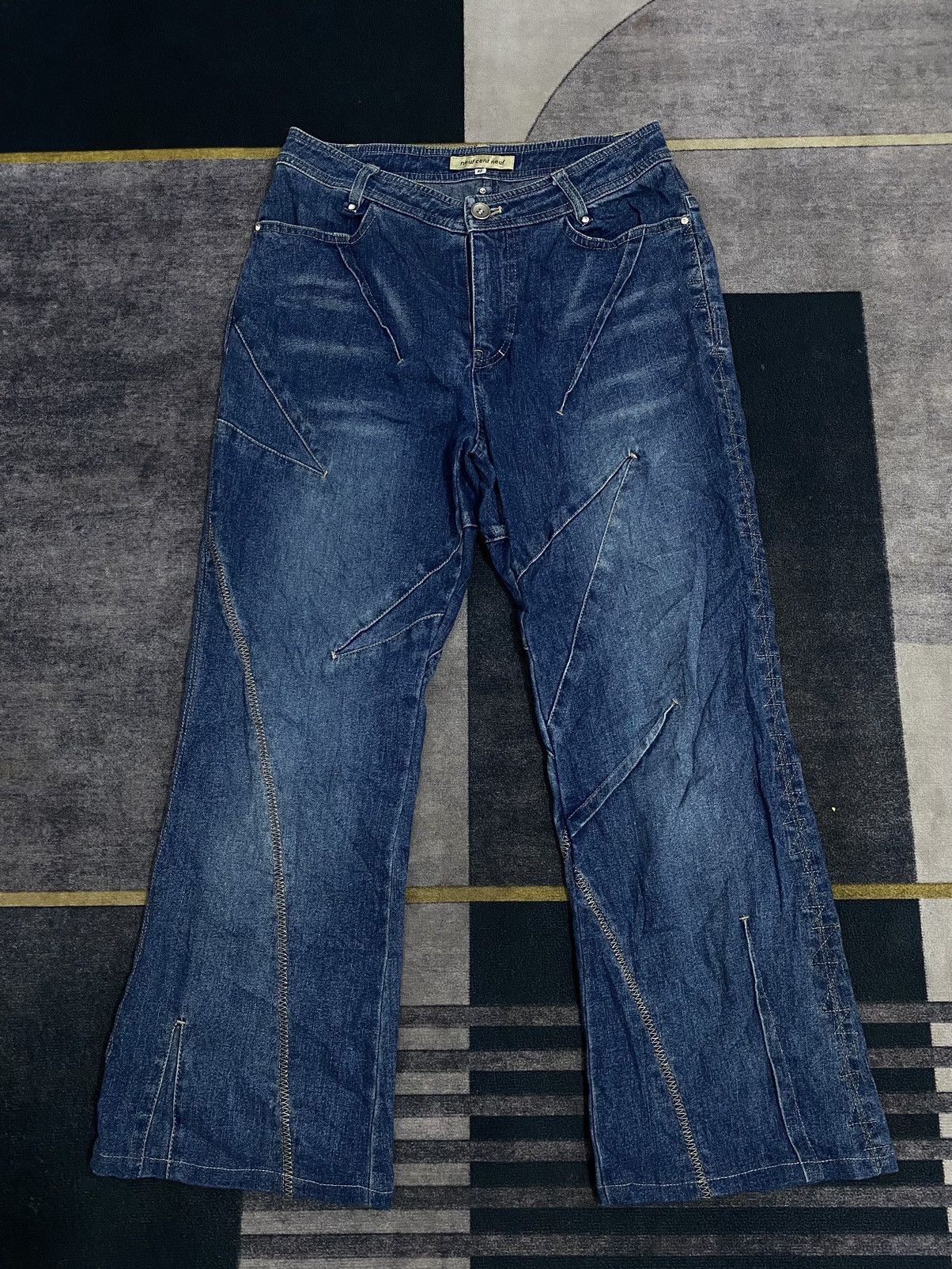 Kapital NEUF CENT NEUF IFSIXWASNINE DENIM PANTS Size US 28 / EU 44 - 1 Thumbnail