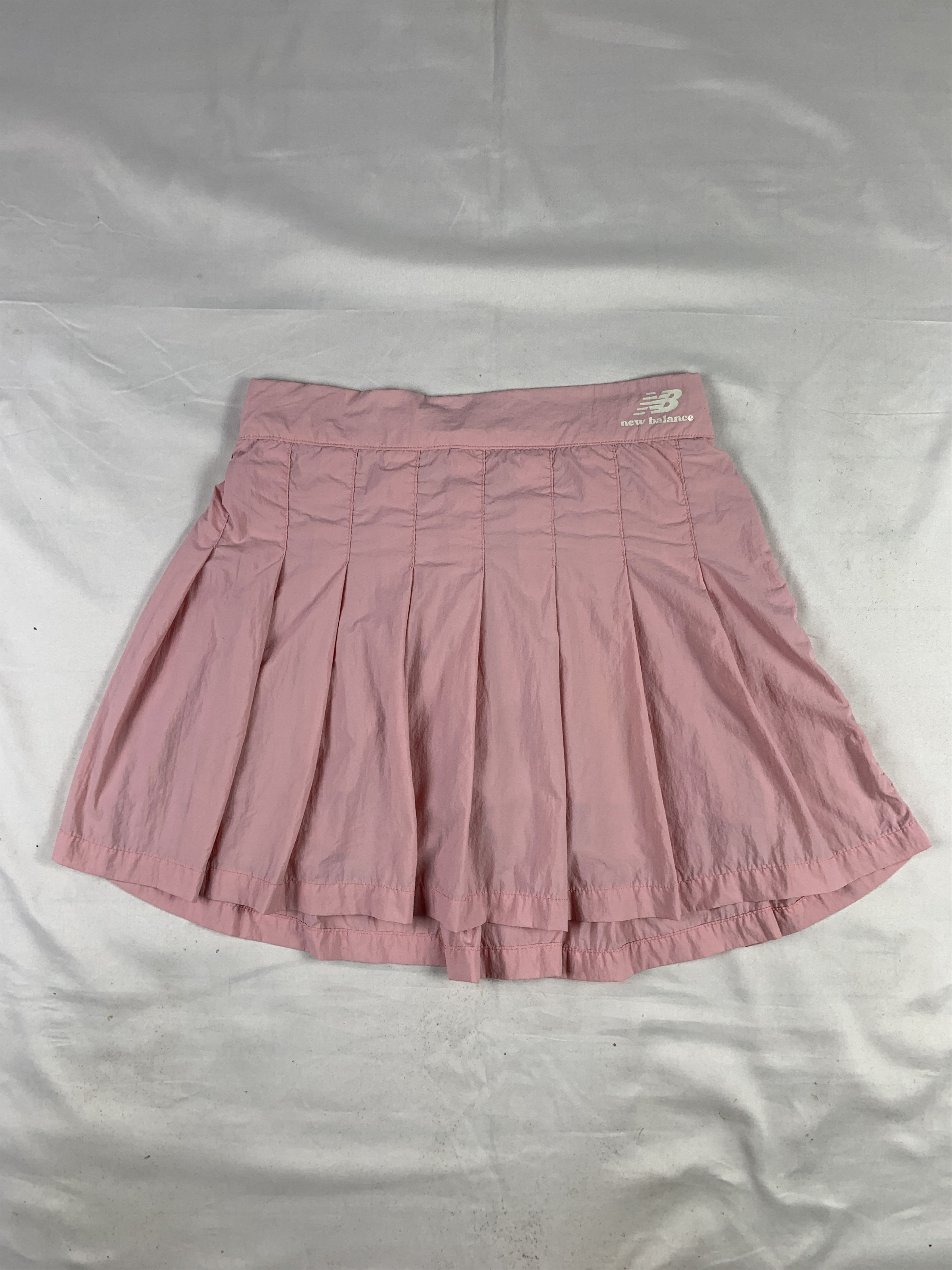 New Balance New Balance Running Pink Pleated Skorts (S) Size 26" / US 2 / IT 38 - 1 Thumbnail