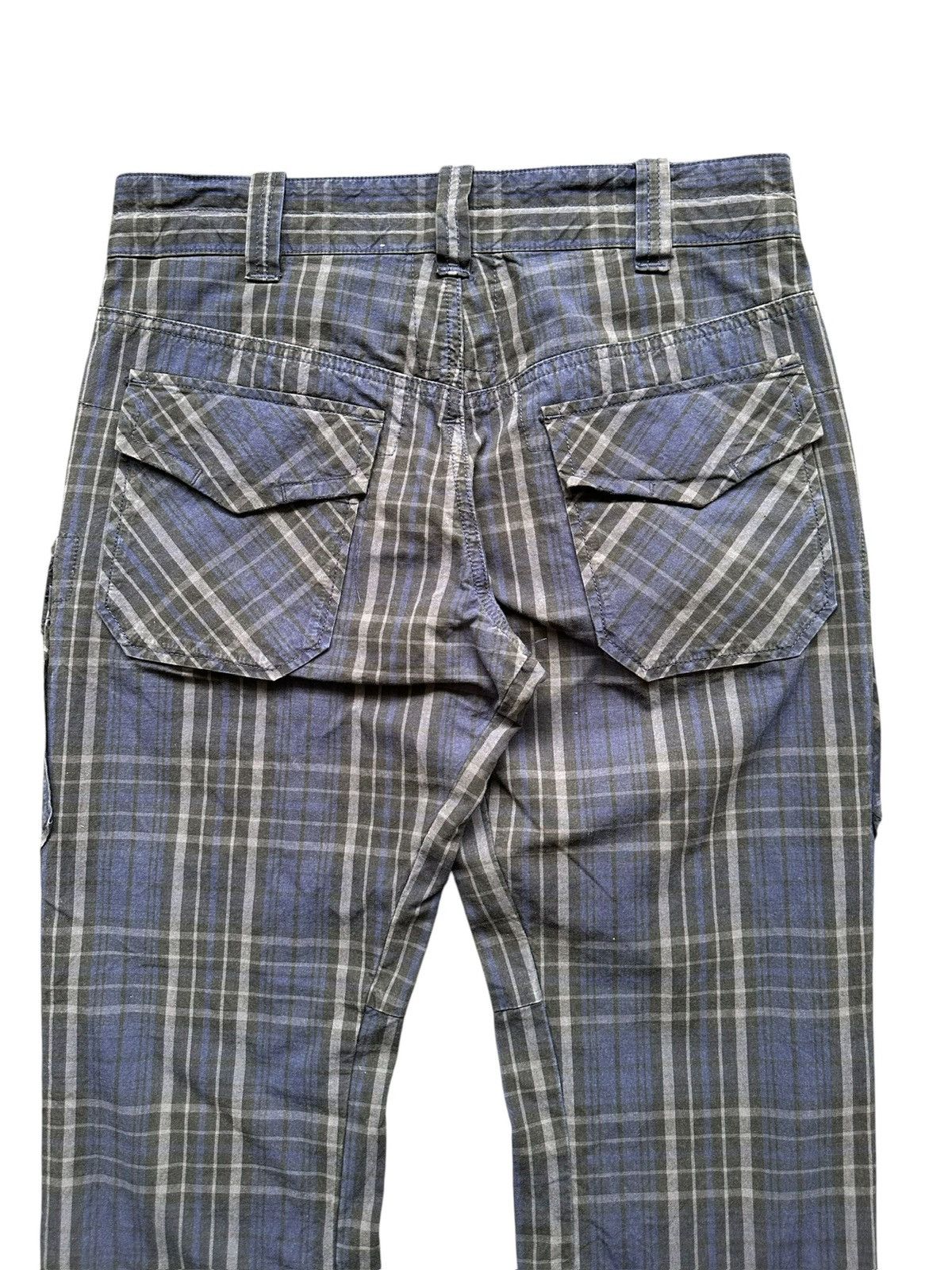 KOJIMA GENES 00's Bartack Japan Kojima Made cargo plaid pant Size US 32 / EU 48 - 6 Thumbnail