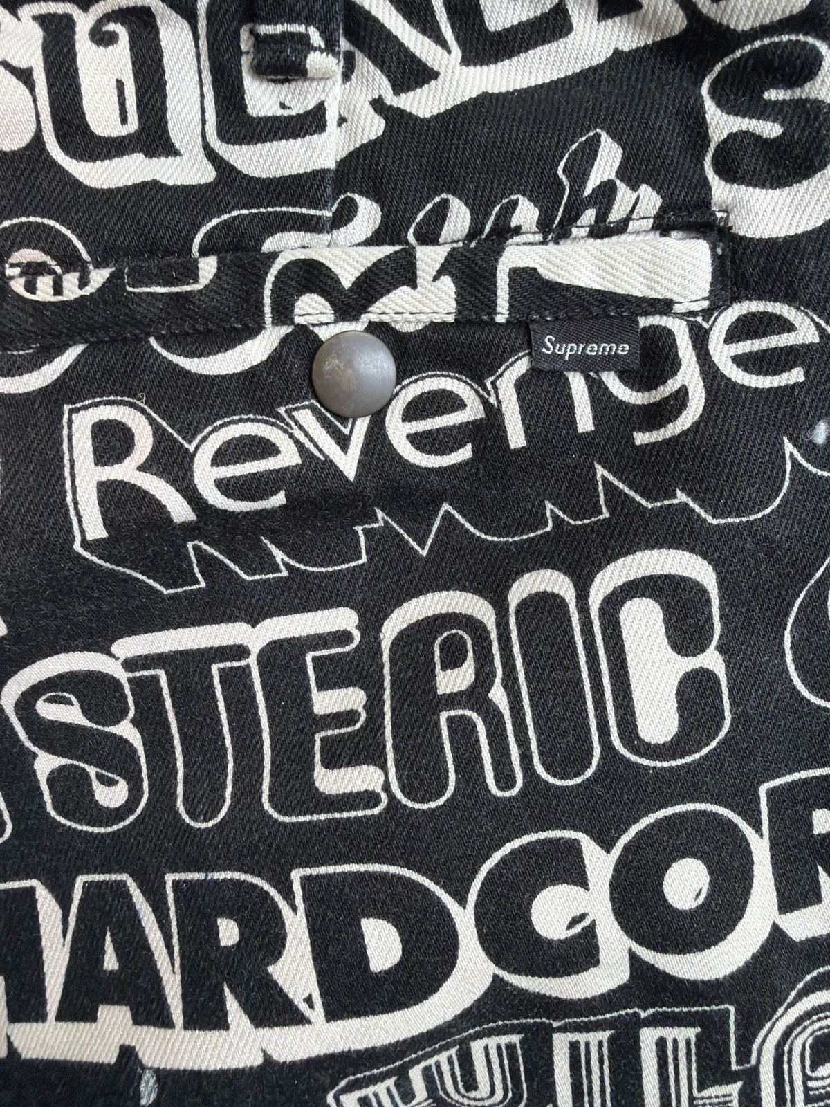 Hysteric Glamour × Supreme Supreme Hysteric Glamour F You Word Pants Size US 32 / EU 48 - 3 Thumbnail