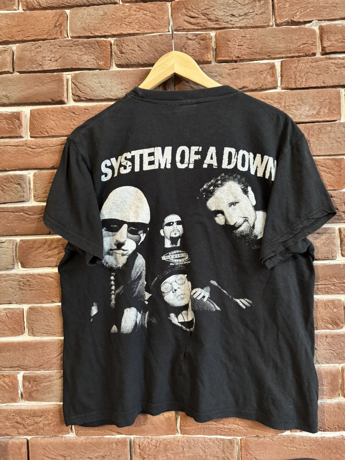 Band Tees Rare System Of A Down 00s Vintage Mushroom Band Numetal Tee Size US S / EU 44-46 / 1 - 2 Thumbnail