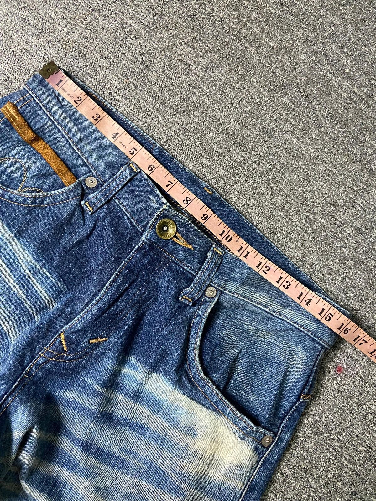 Edwin × Japanese Brand × Vintage EDWIN 403 Exclusive Vintage Distressed Denim Jeans (133) Size US 32 / EU 48 - 10 Thumbnail