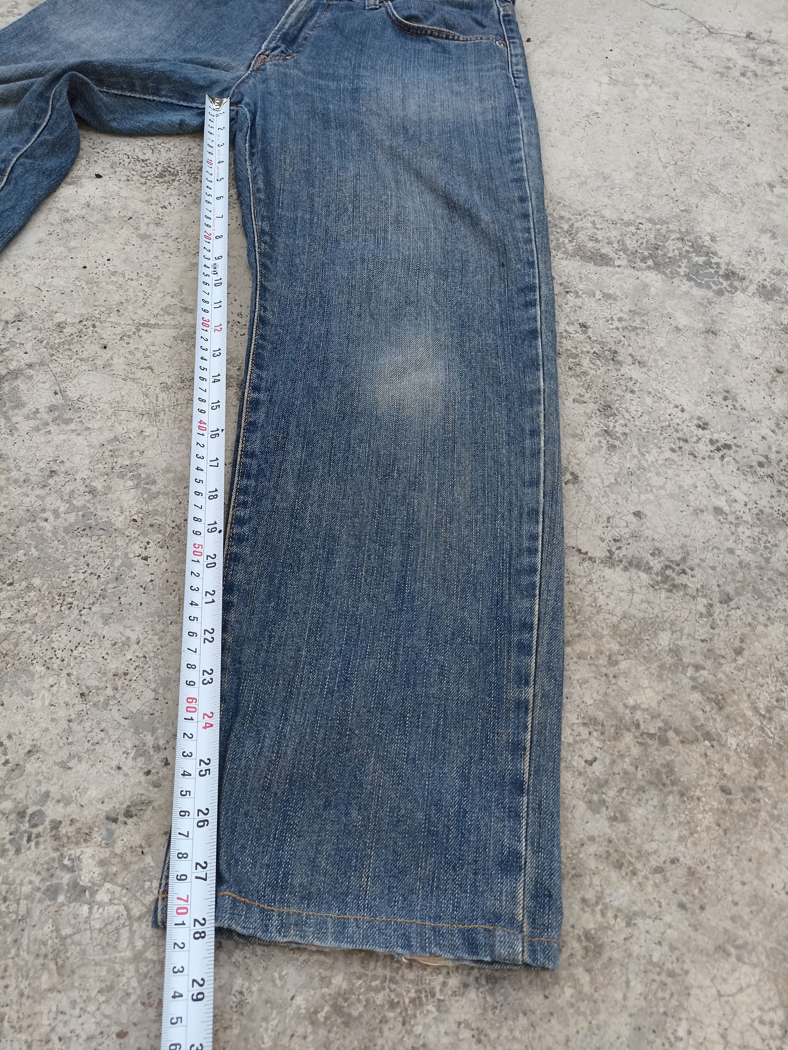 Beauty Beast Vintage Edwin Jeans distressed beauty beast Size US 34 / EU 50 - 14 Thumbnail