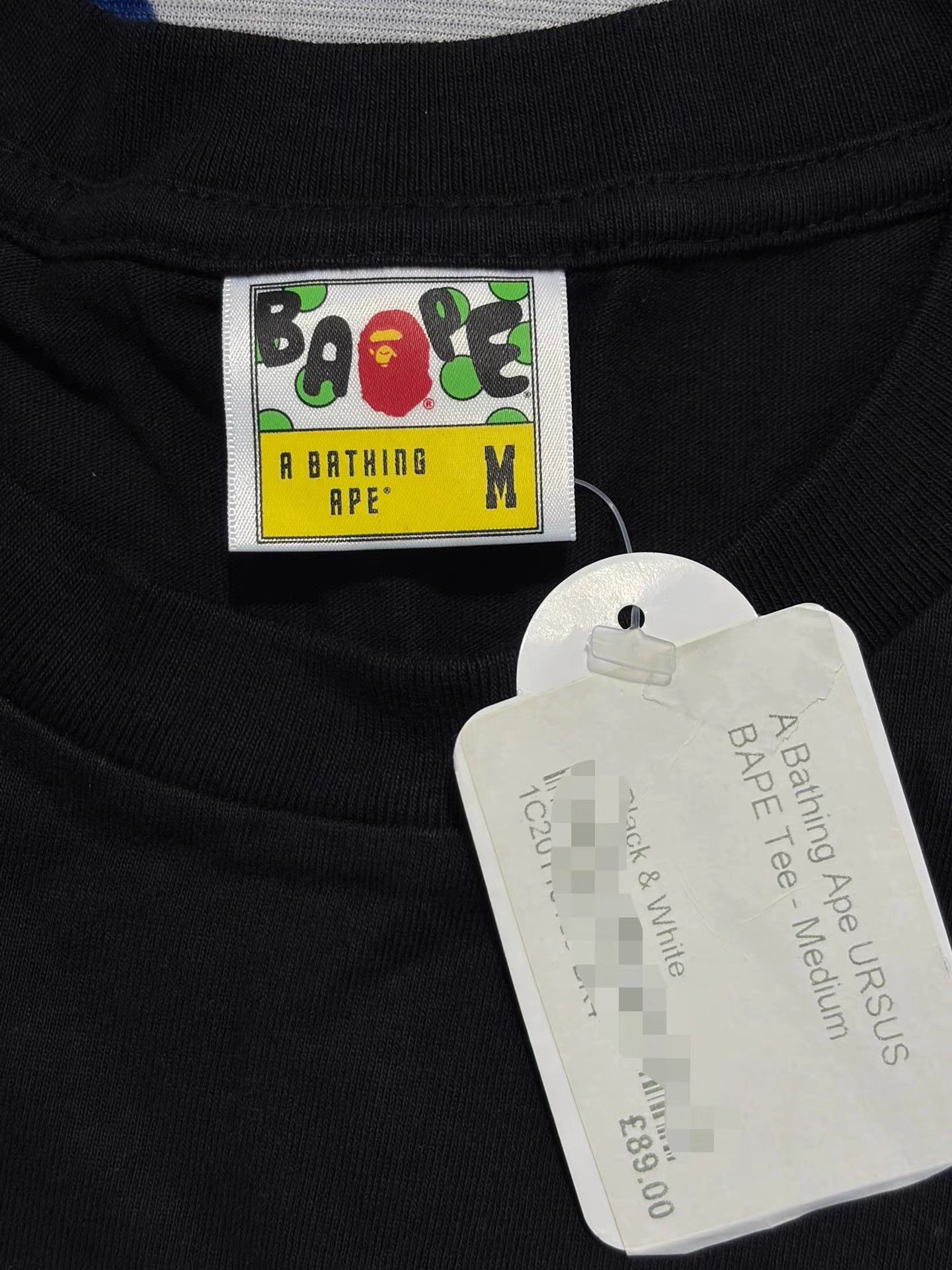Bape BAPE X URSUS Short Sleeve Tee Size US M / EU 48-50 / 2 - 3 Thumbnail