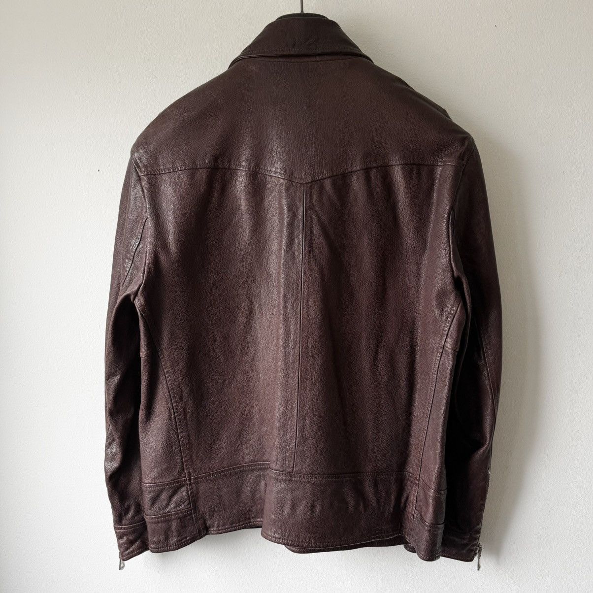 Dolce & Gabbana Dolce & Gabbana SS2006 Goat Leather Zip-Up Blouson Jacket Size US L / EU 52-54 / 3 - 5 Thumbnail