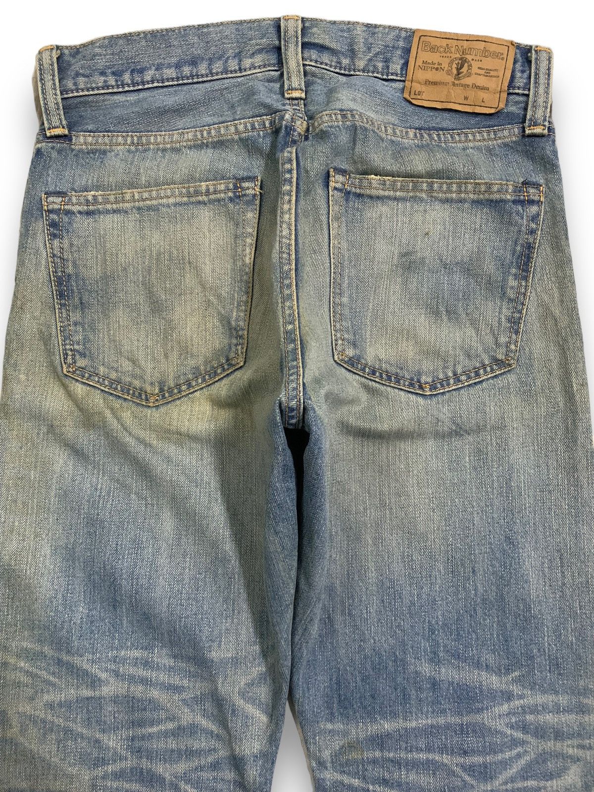 Vintage Japanese Brand Mud Wash Distressed Grunge Jeans
