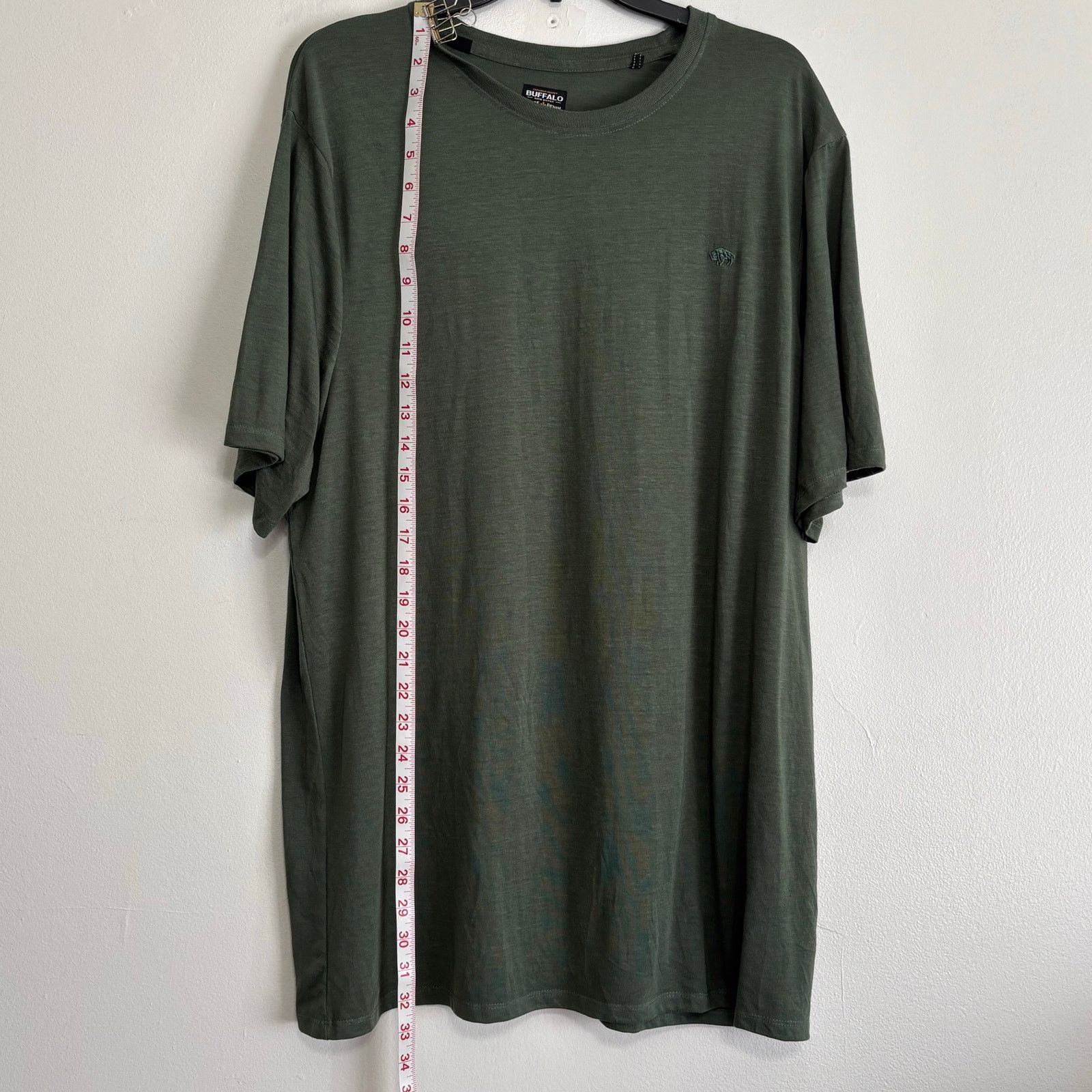 Buffalo David Bitton Buffalo David Bitton Green T-Shirt Size XXL Size US XXL / EU 58 / 5 - 3 Thumbnail