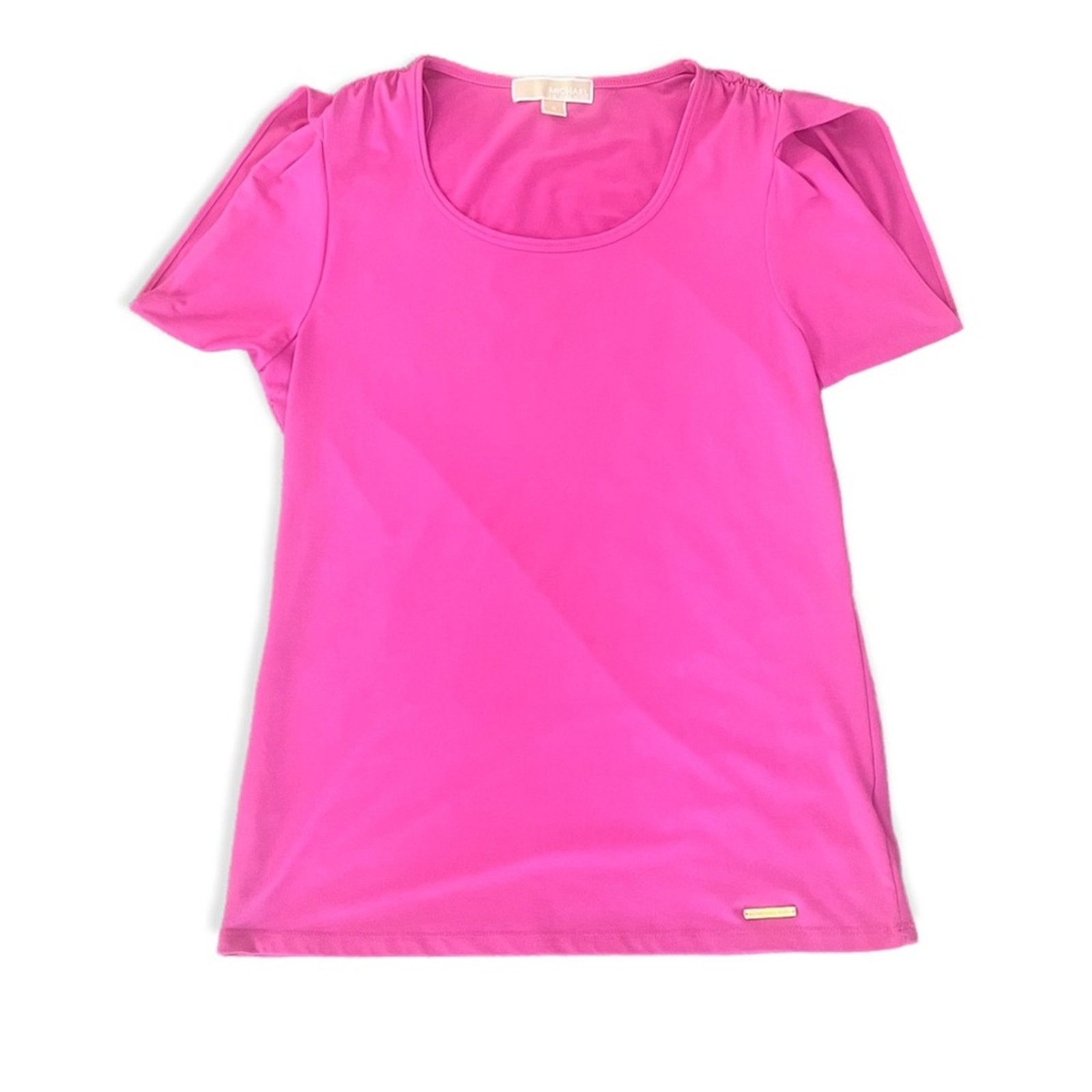 Michael Kors Michael Kors Slit-Sleeve Stretchy Top, Size S Size S / US 4 / IT 40 - 1 Thumbnail