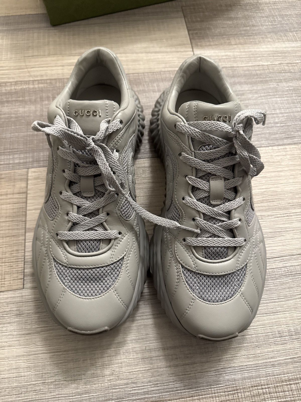 Gucci Gucci Ripple Grey Size US 9.5 / EU 42-43 - 3 Thumbnail
