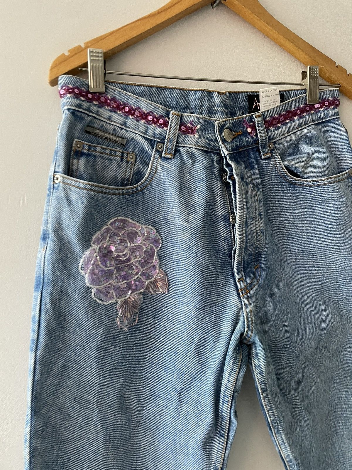 Vintage 90’s parisian jean Size 27" / US 4 / IT 40 - 11 Thumbnail