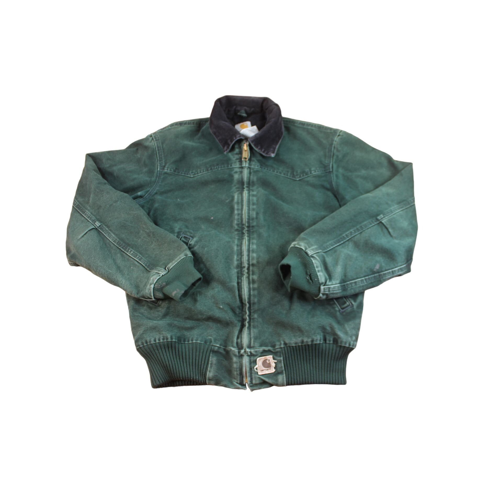 Carhartt Vintage 90's Carhartt J14 Workwear Jacket Forest Green S 2SQ ...