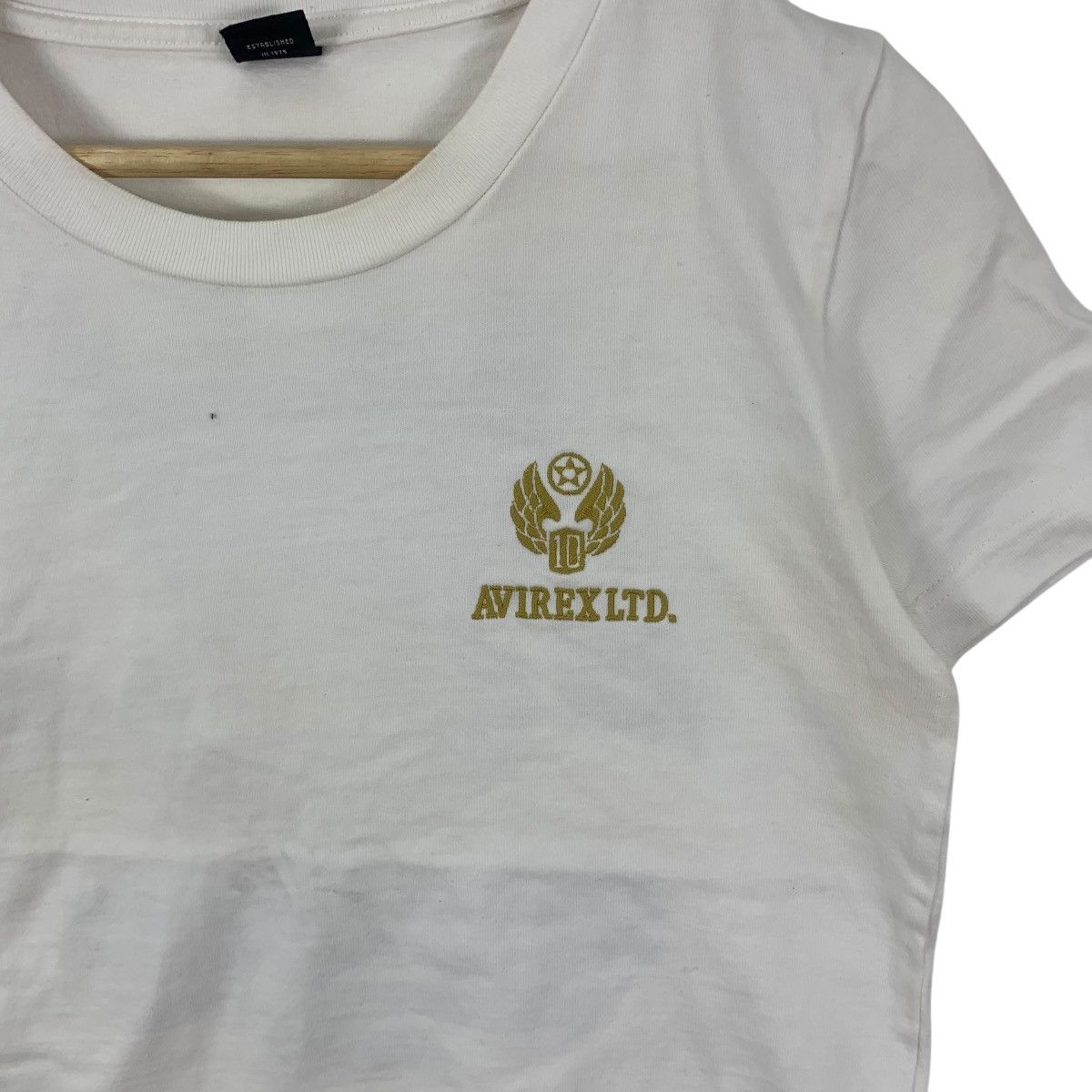 Avirex Vintage AVIREX USA USAF Tenth Air Force Texas Naval Air Tee Size US S / EU 44-46 / 1 - 6 Thumbnail