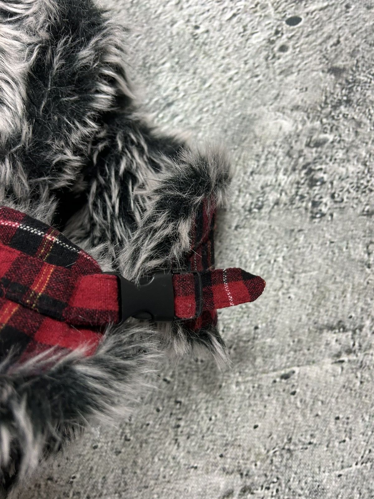 Burton Burton vintage ushanka trooper hat red black with fur Size ONE SIZE - 4 Thumbnail