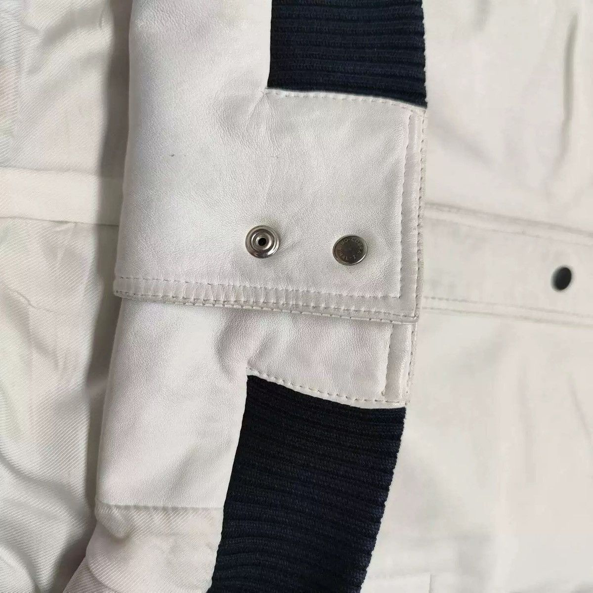 Dior Dior Homme 05ss White Lambskin Three Wolf Leather Jacket Size US M / EU 48-50 / 2 - 9 Thumbnail