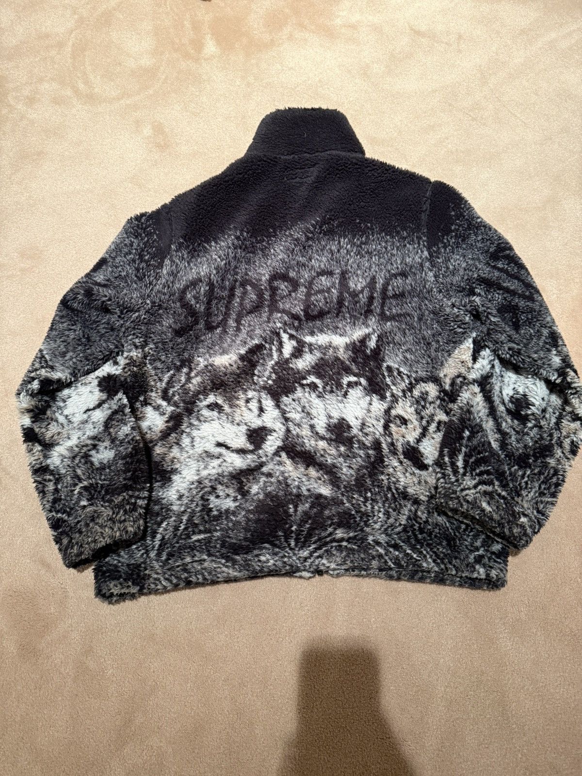 Supreme Supreme Wolf Fleece Black Size M Size US M / EU 48-50 / 2 - 2 Thumbnail