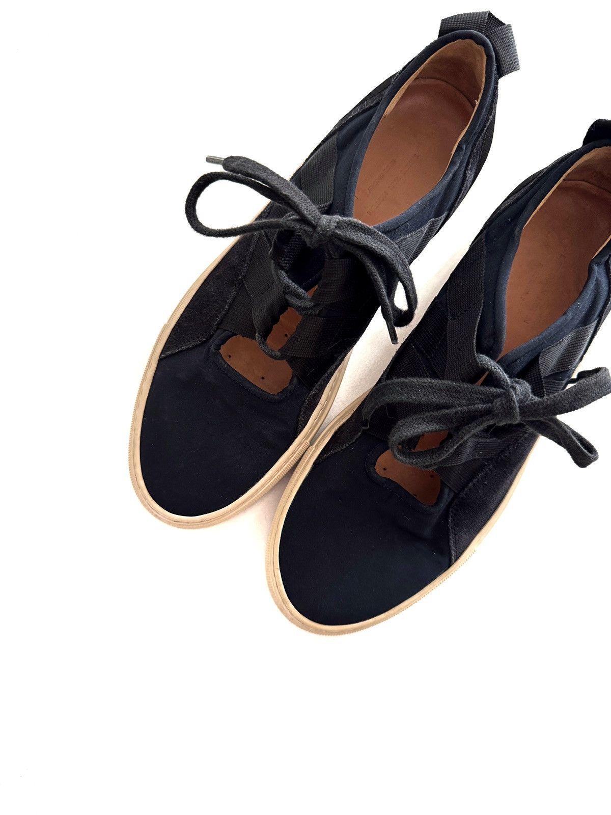 Dries Van Noten Dries Van Noten Suede Strap Lace Slip-On Sneaker Size US 7 / EU 40 - 3 Thumbnail