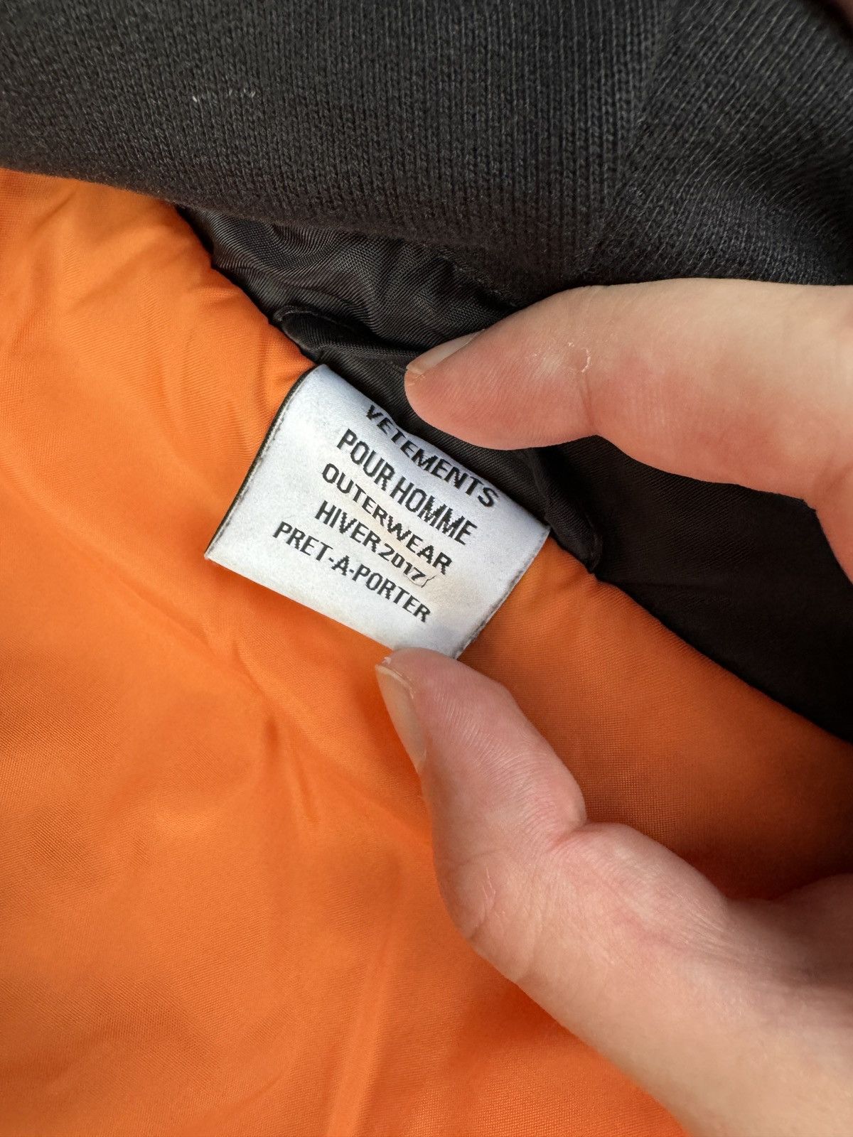 Vetements *RARE* Vetements AW16 Total Fucking Darkness (TFD) Bomber Size US XS / EU 42 / 0 - 15 Thumbnail
