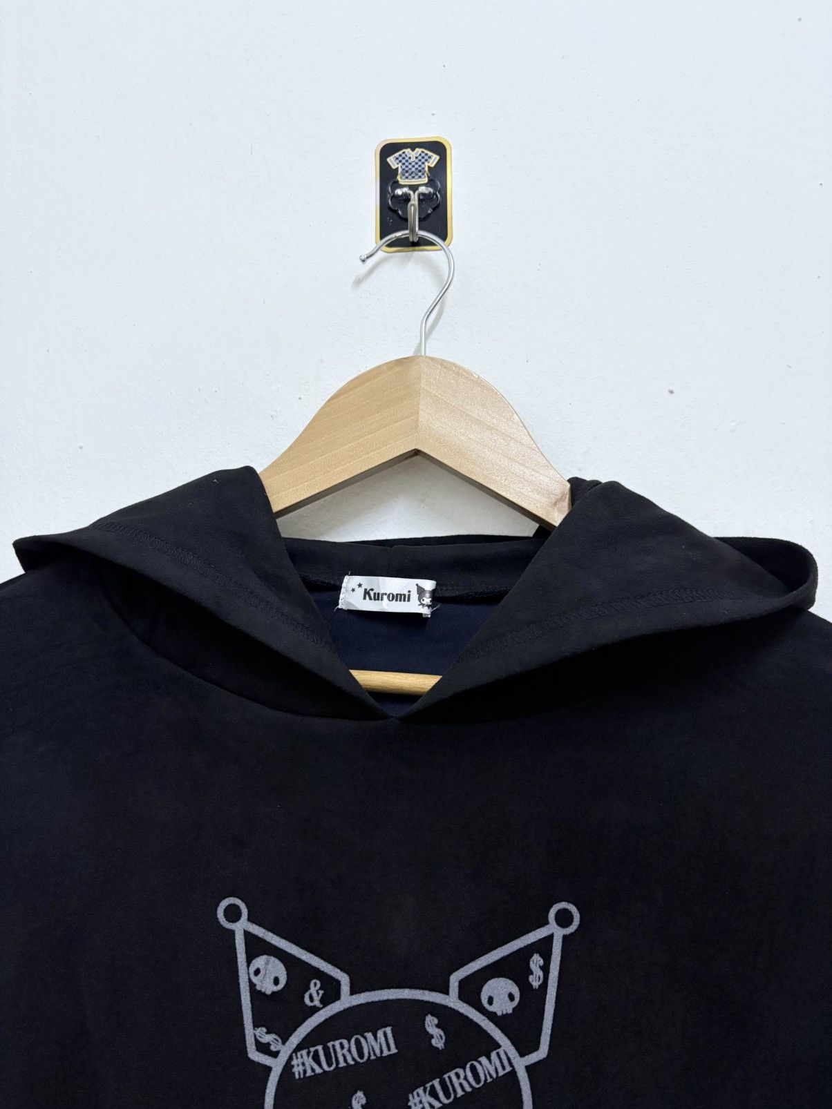 Japanese Brand 2000's Kuromi - Avant Garde / Crystal Castle Black Hoodie Size US M / EU 48-50 / 2 - 9 Thumbnail
