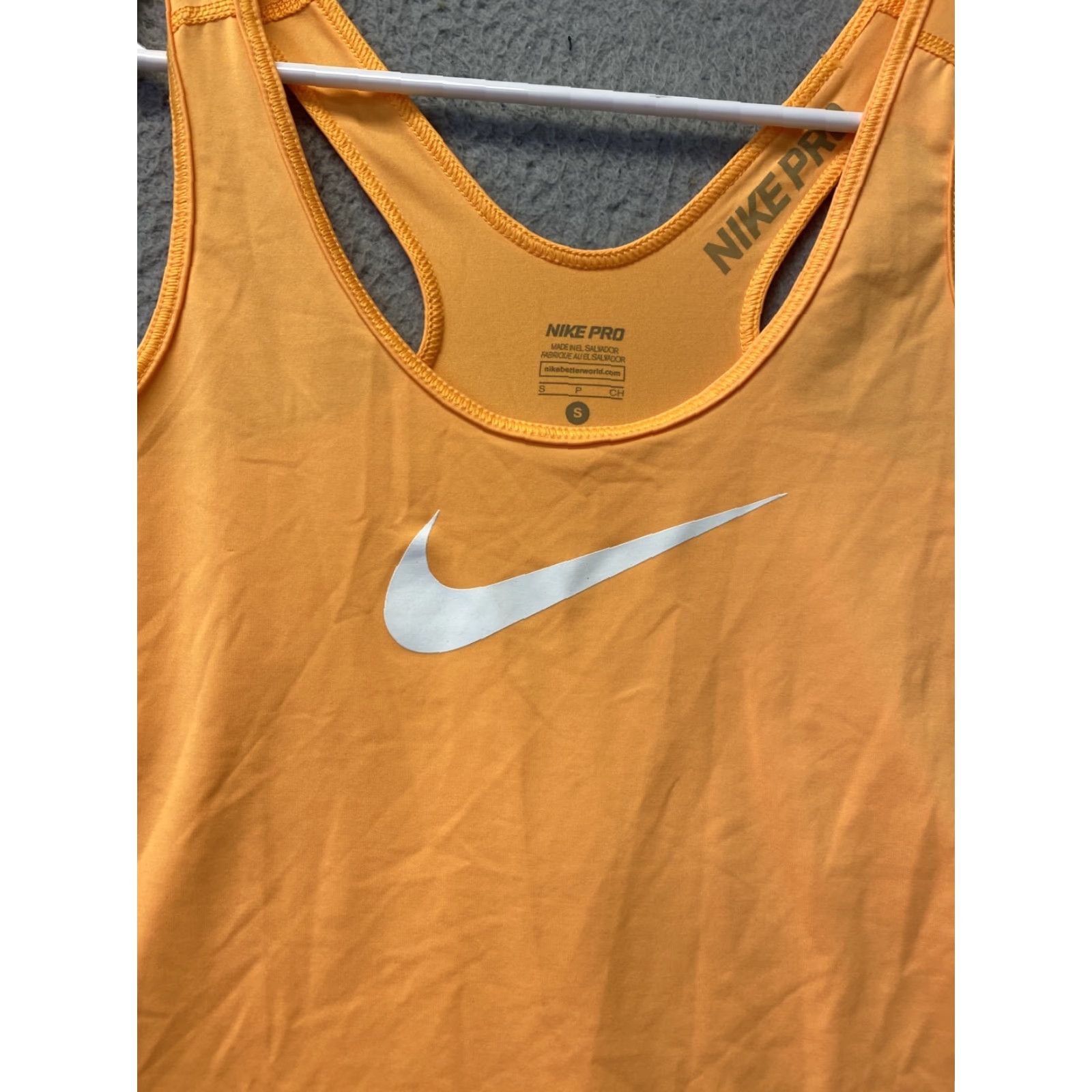 Nike Nike Pro Tank Top Shirt Small Adult Sleeveless Swoosh Logo Gym Womens S /96-9 Premium? Size S / US 4 / IT 40 - 2 Thumbnail