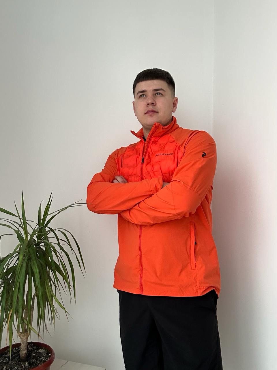 Peak Performance × Vintage Vintage Peak Performance Orange Argon Swift Hybrid Jacket Size US XL / EU 56 / 4 - 6 Thumbnail