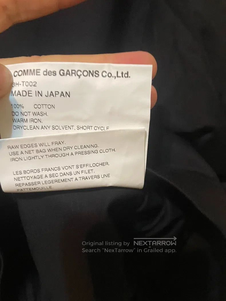 Other Comme Des Garcons Black lace trim top, size S Size S / US 4 / IT 40 - 6 Thumbnail
