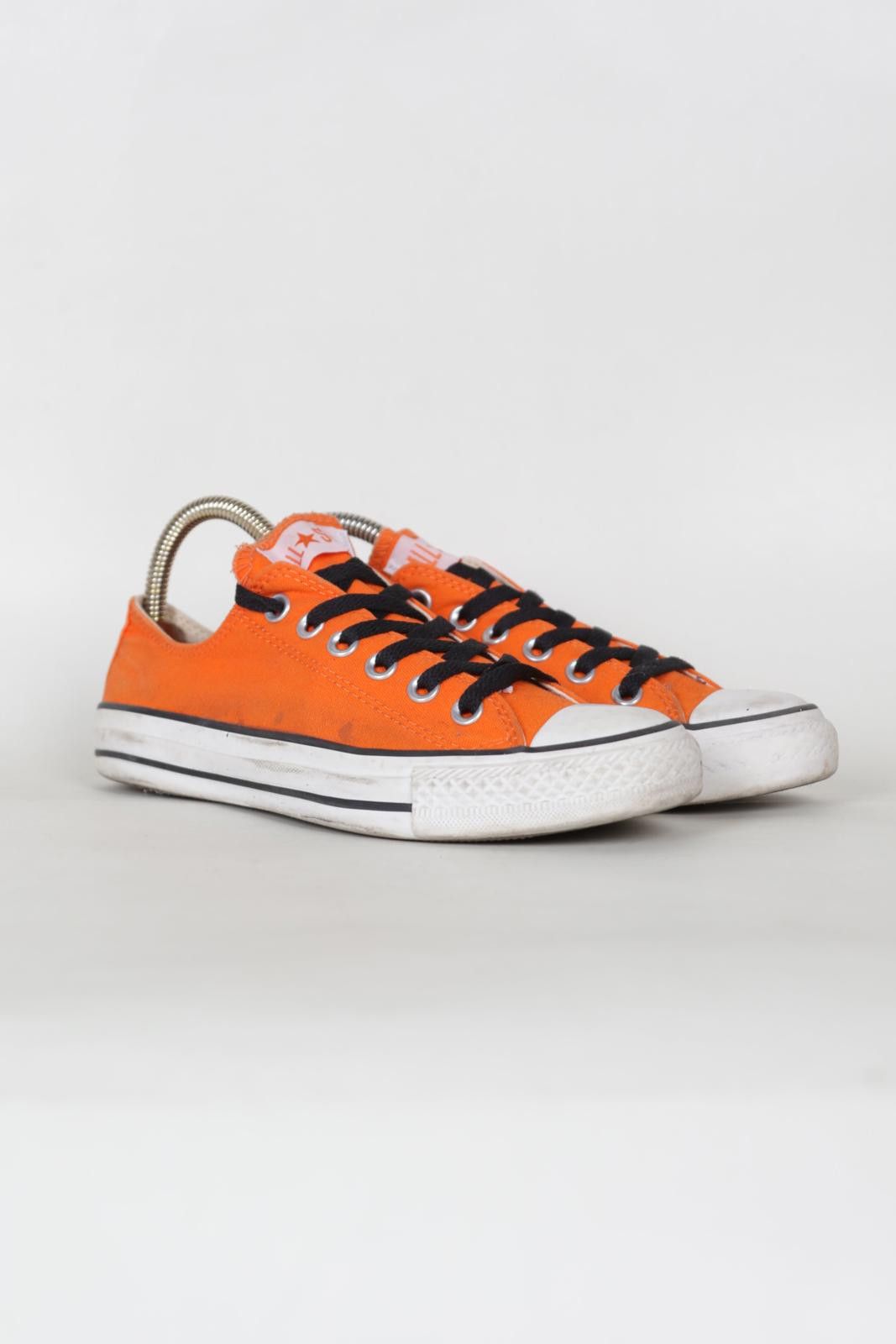 Converse 2010's Converse All-Star Orange Low-Top Sneakers Size US 7 / IT 37 - 1 Thumbnail