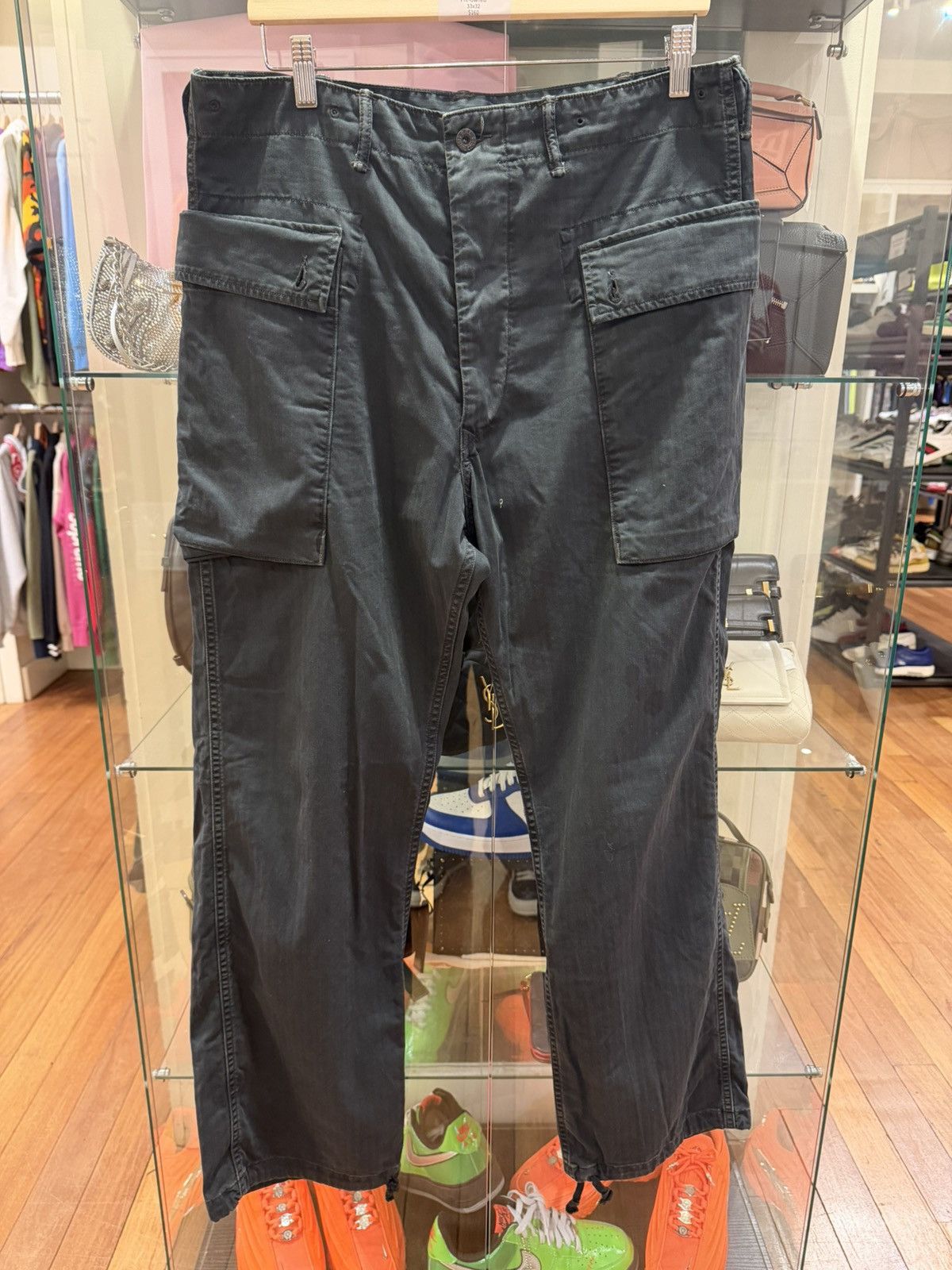 RRL Ralph Lauren Double RL Ralph Lauren Military Cargo Pants Size US 33 - 1 Thumbnail